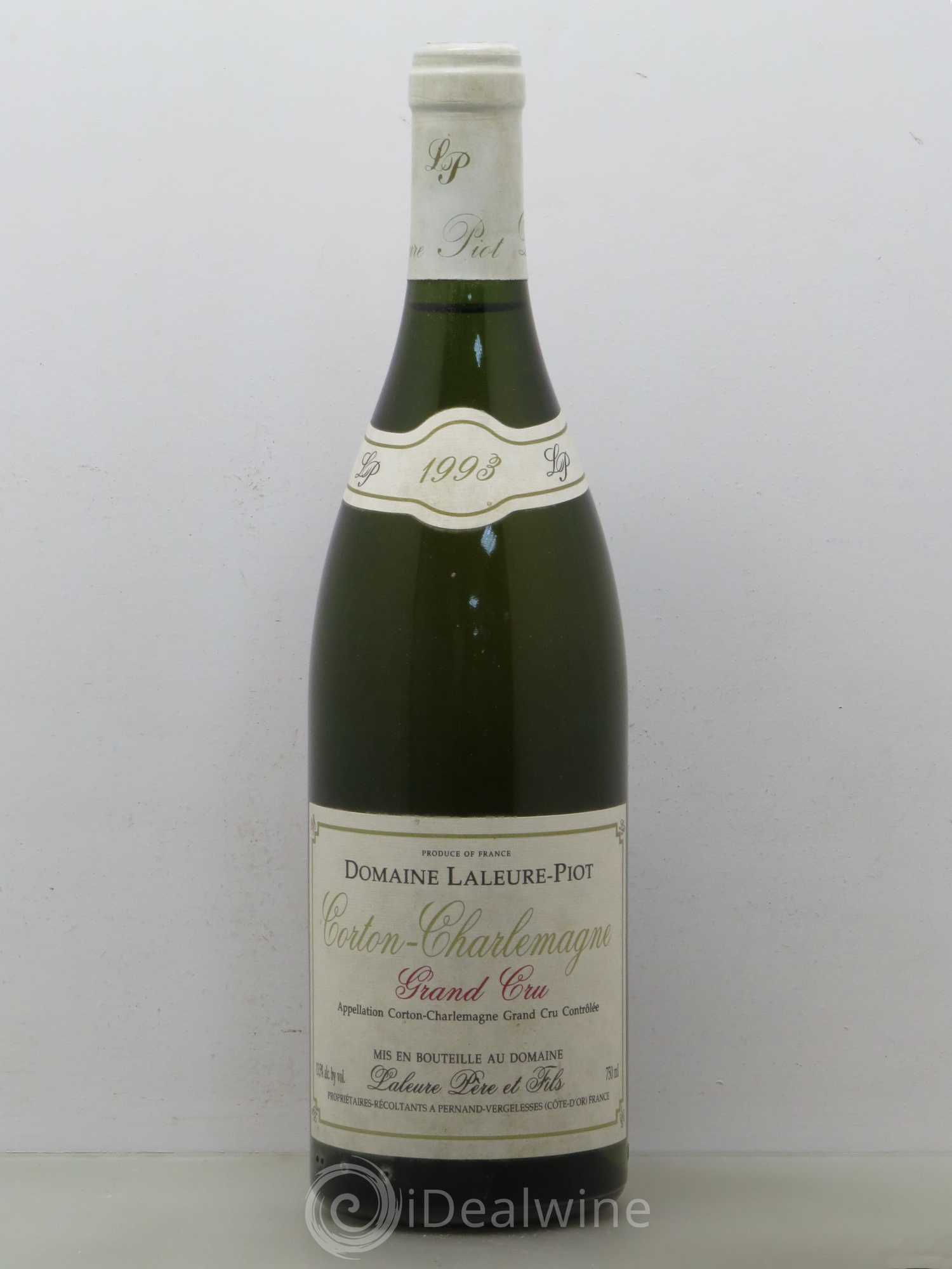 Corton-Charlemagne Grand Cru Domaine Laleure Piot 1993 - Posten von 1 Flasche - 0