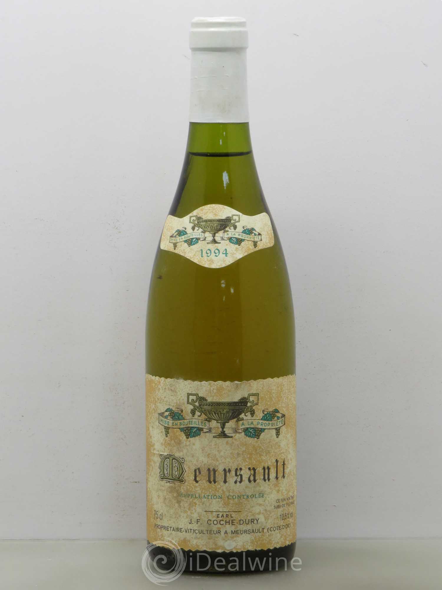 Meursault Coche Dury (Domaine) 1994 - Lot de 1 bouteille - 0