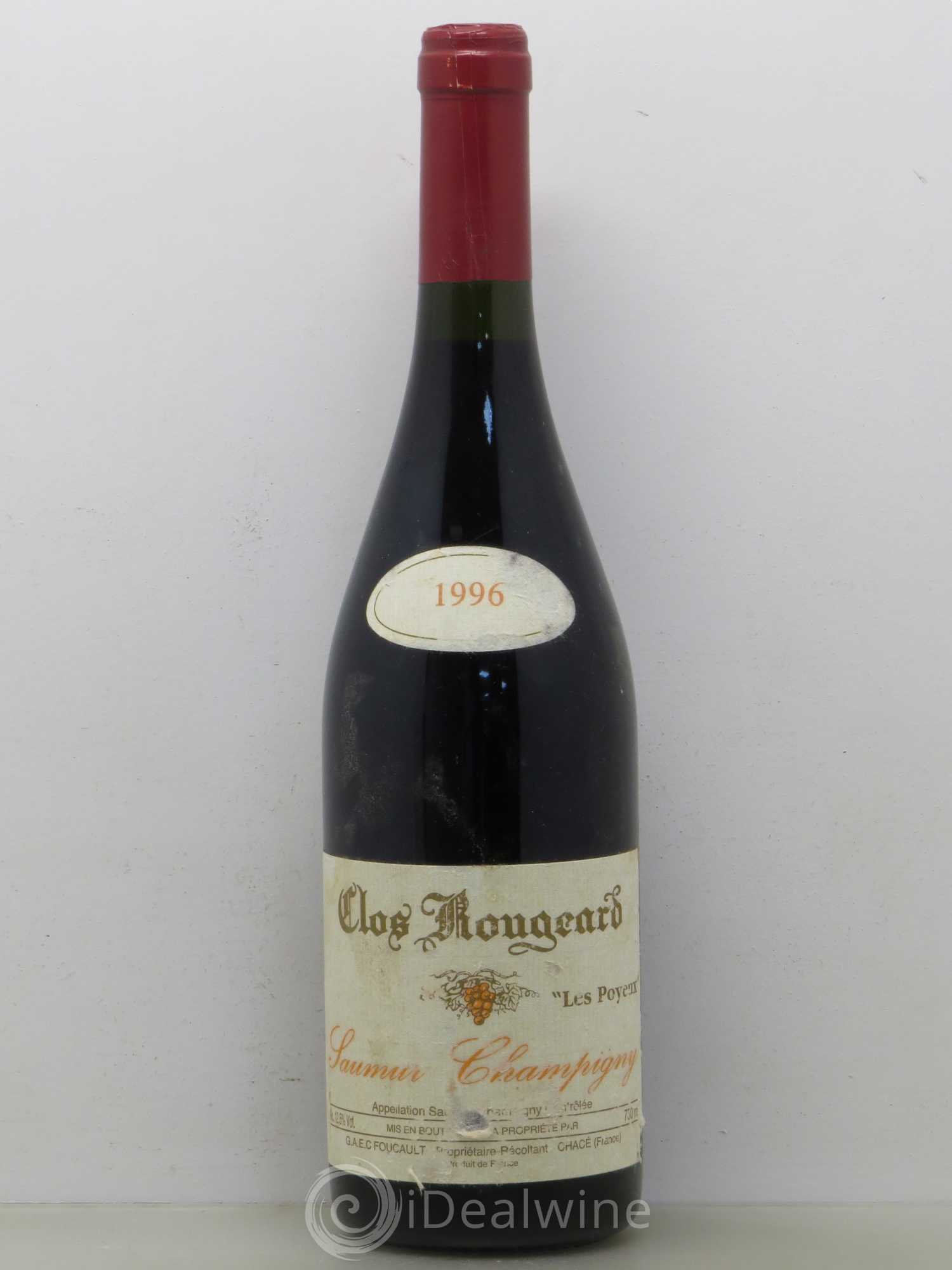 Saumur-Champigny Les Poyeux Clos Rougeard 1996 - Lot de 1 bouteille - 0