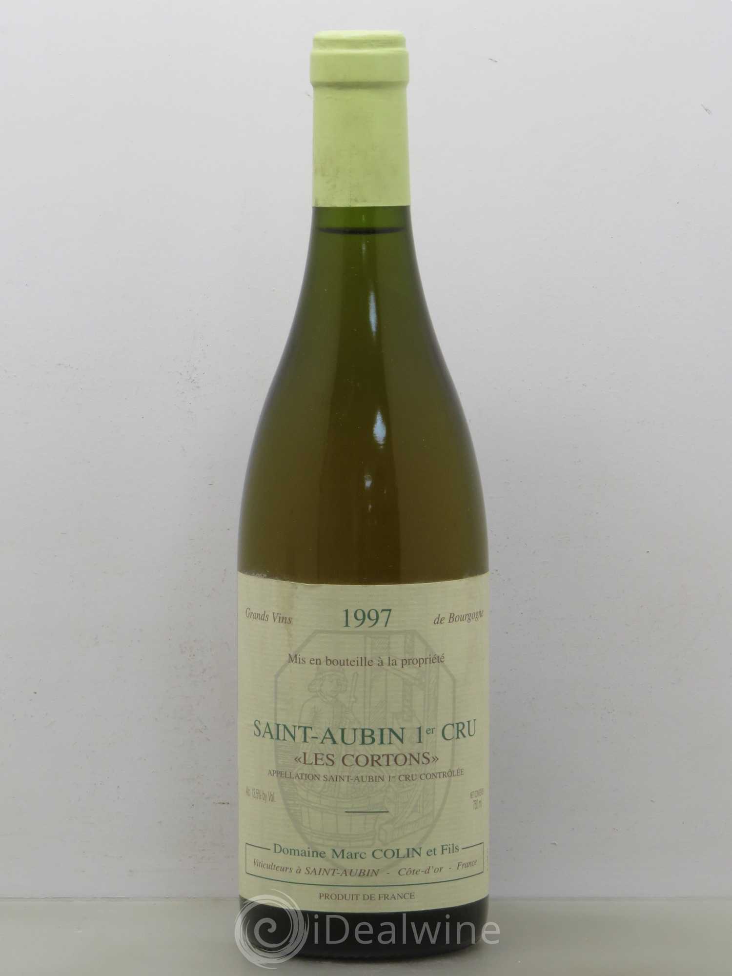 Saint-Aubin 1er Cru Les Cortons Marc Colin 1997 - Posten von 1 Flasche - 0