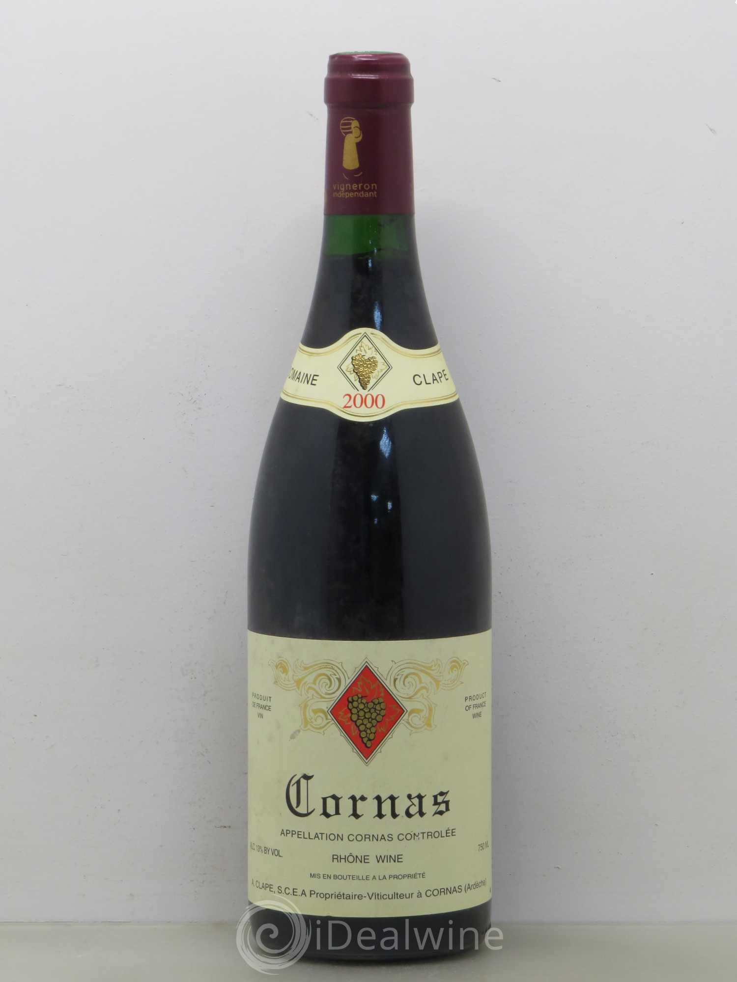 Cornas Auguste Clape 2000 - Lot de 1 bouteille - 0