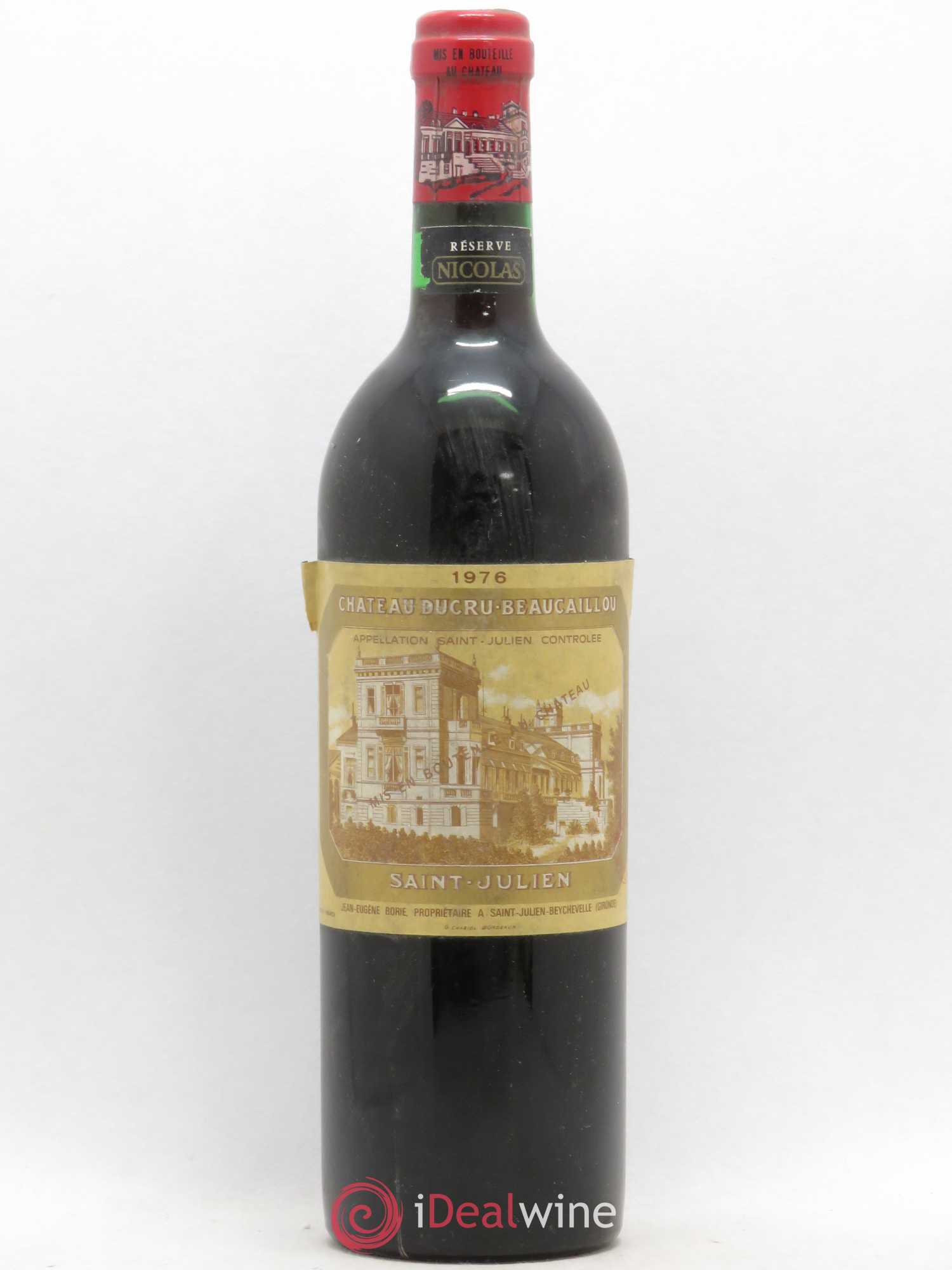 Château Ducru Beaucaillou 2ème Grand Cru Classé 1976 - Lot de 1 bouteille - 0