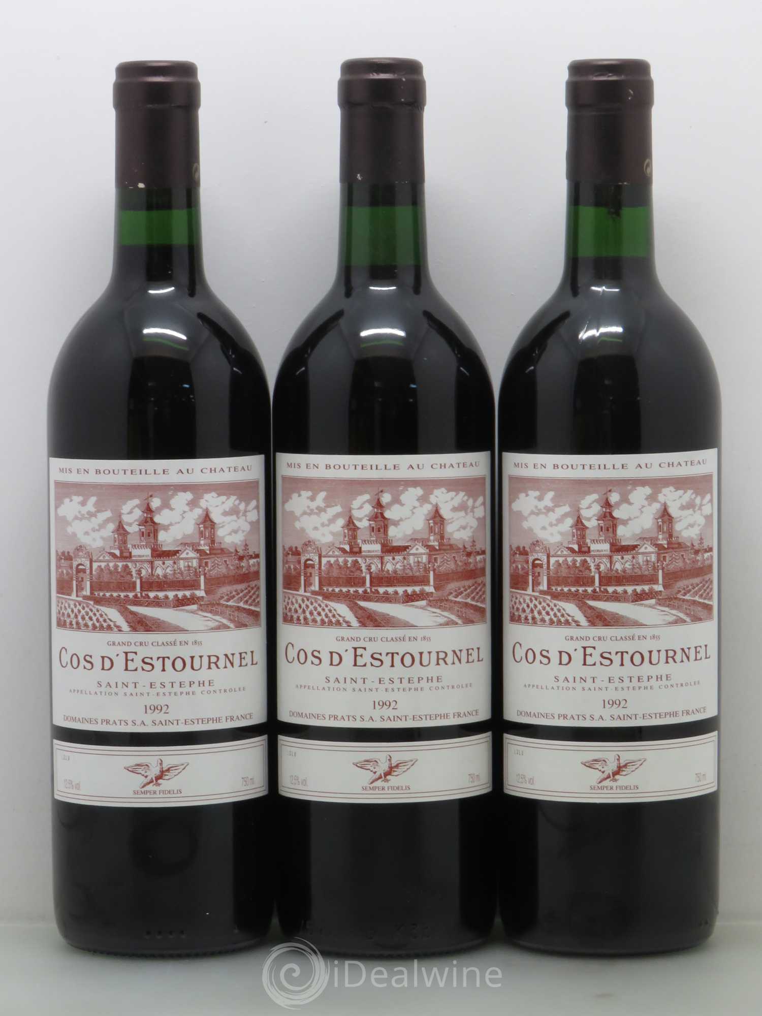 Cos d'Estournel 2ème Grand Cru Classé 1992 - Lot de 6 bouteilles - 2