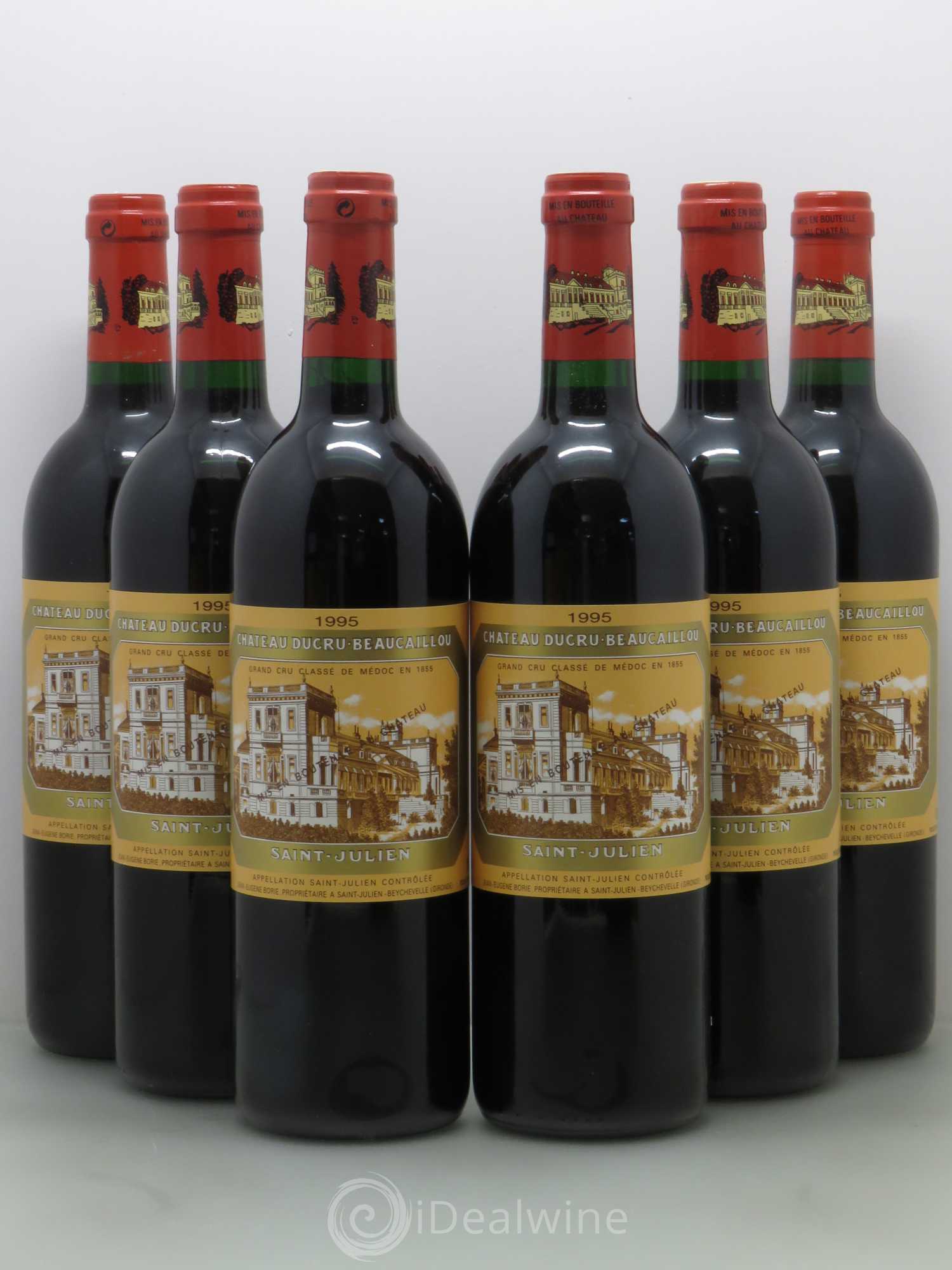 Château Ducru Beaucaillou 2ème Grand Cru Classé 1995 - Lot de 6 bouteilles - 0