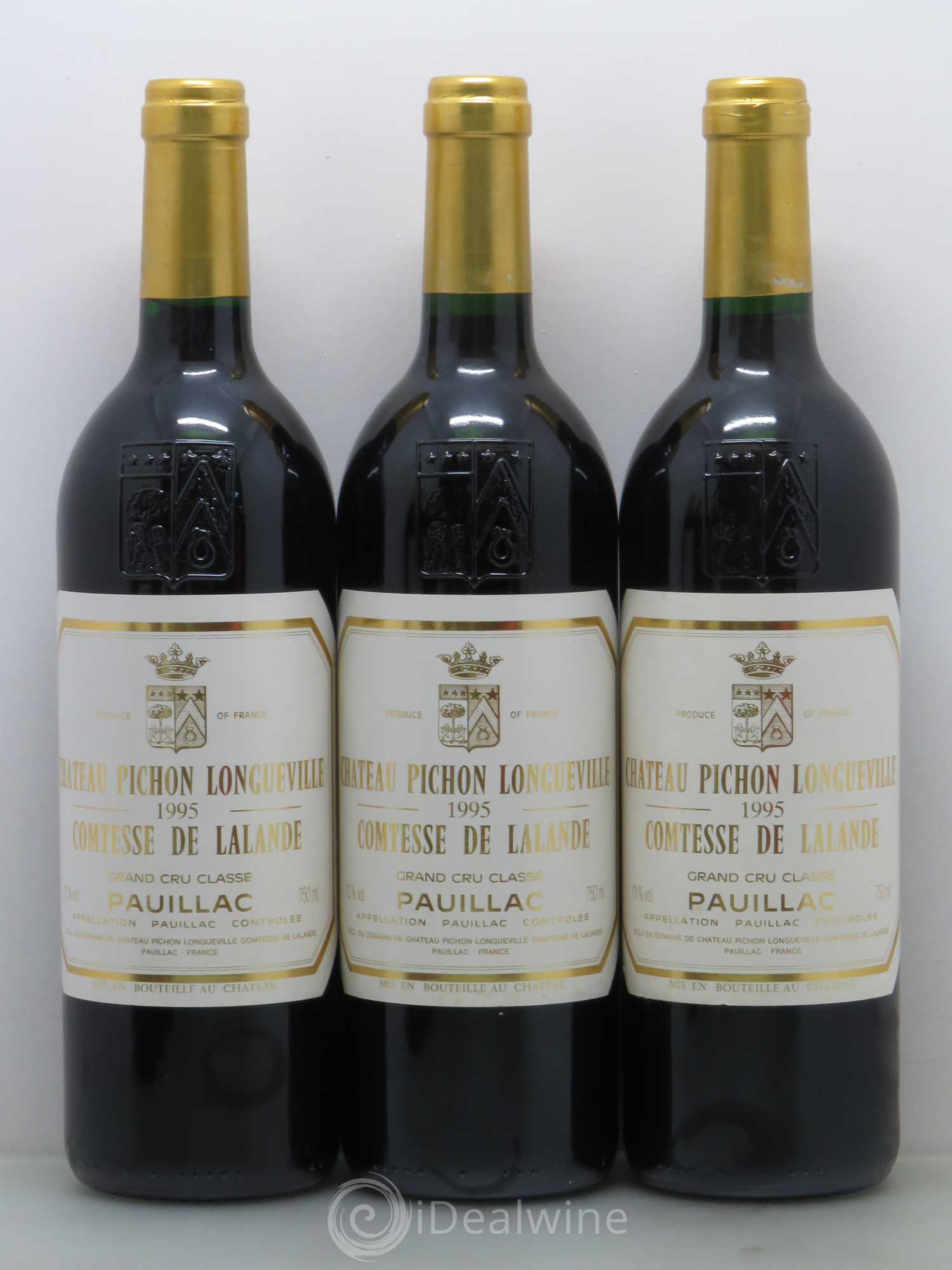 Château Pichon Longueville Comtesse de Lalande 2ème Grand Cru Classé 1995 - Lot de 6 bouteilles - 1