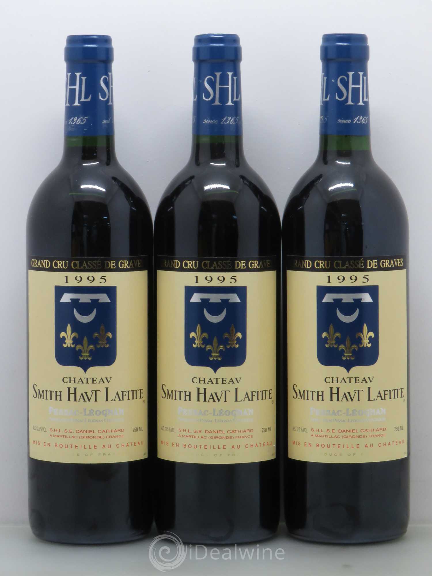 Château Smith Haut Lafitte Cru Classé de Graves 1995 - Lot de 6 bouteilles - 1