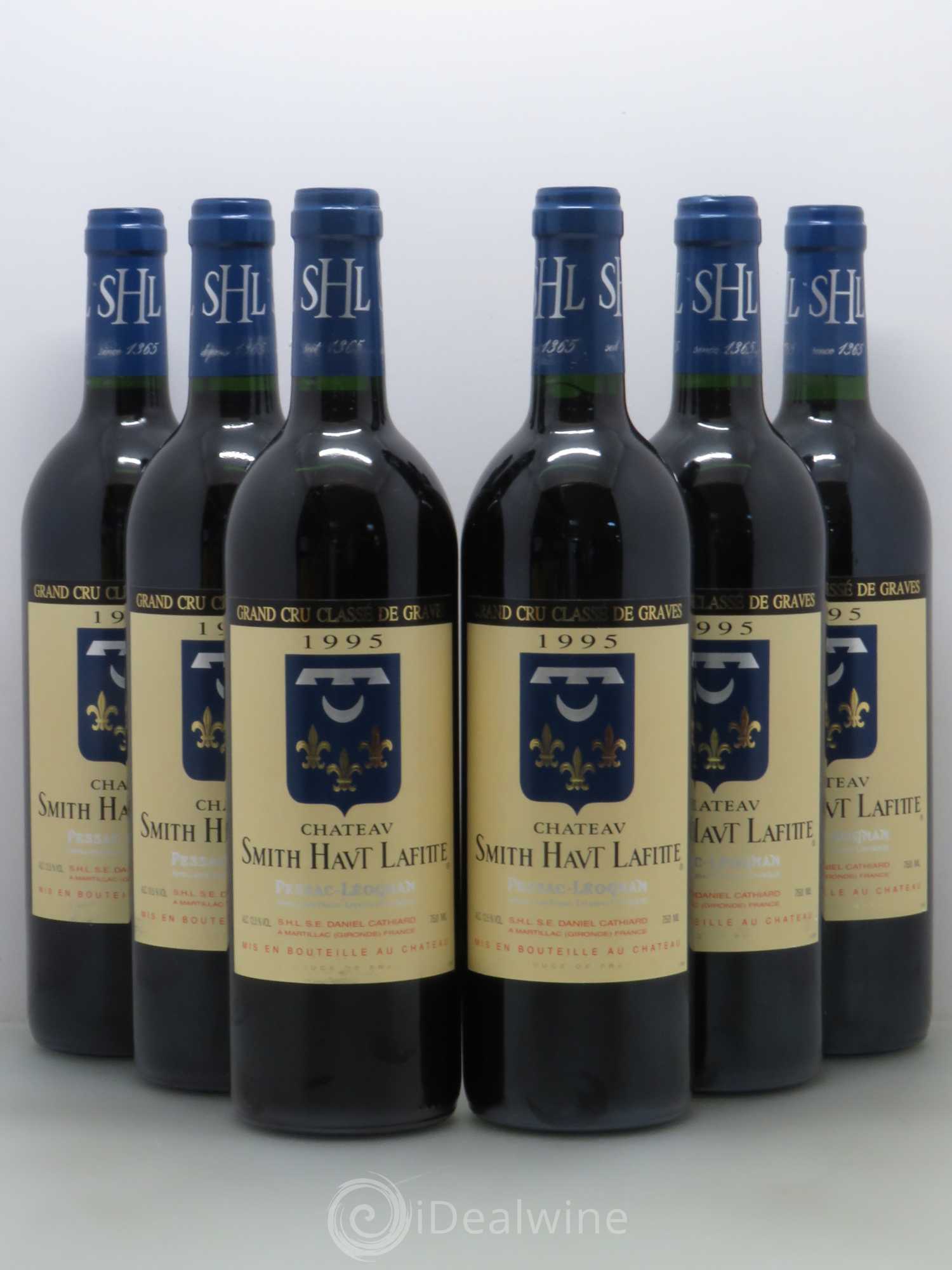 Château Smith Haut Lafitte Cru Classé de Graves 1995 - Lot de 6 bouteilles - 0