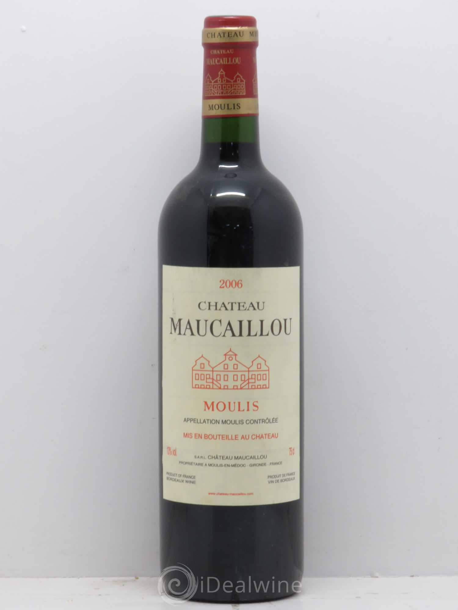 Château Maucaillou 2006 - Lot de 1 bouteille - 0