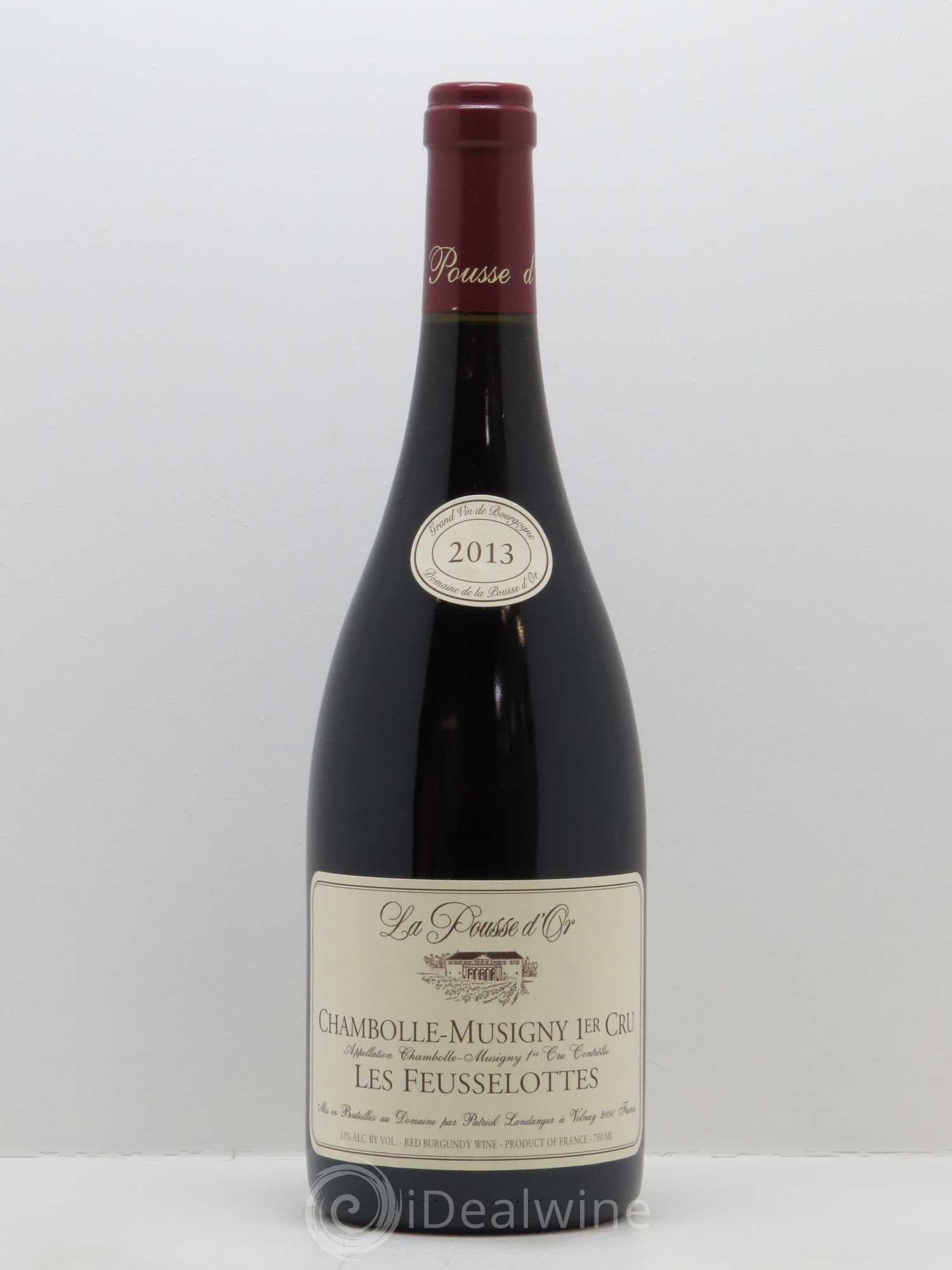 Chambolle-Musigny 1er Cru Les Feusselottes La Pousse d'Or (Domaine de) 2013 - Lot de 1 bouteille - 0