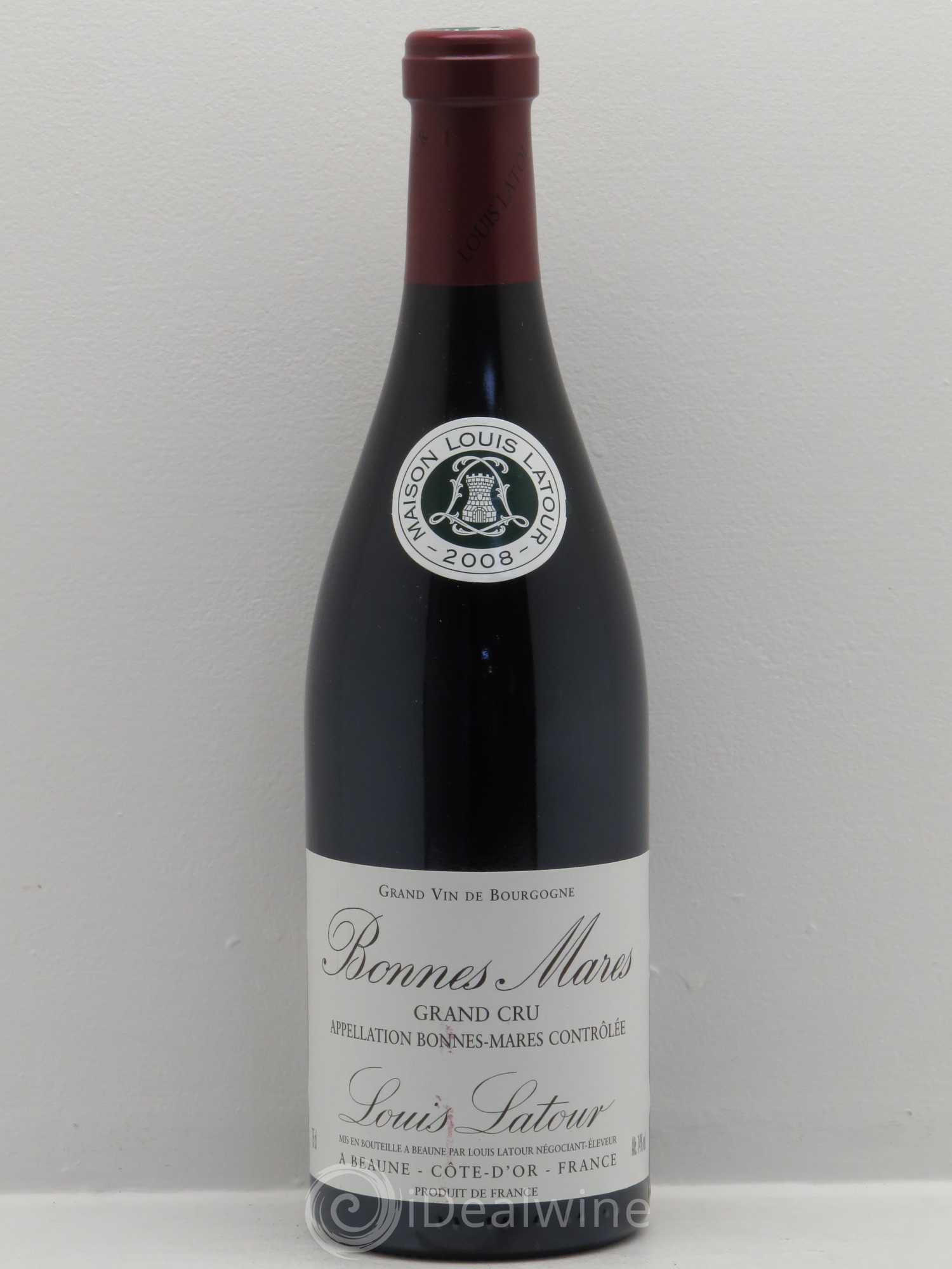 Bonnes-Mares Grand Cru Louis Latour 2008 - Lot de 1 bouteille - 0