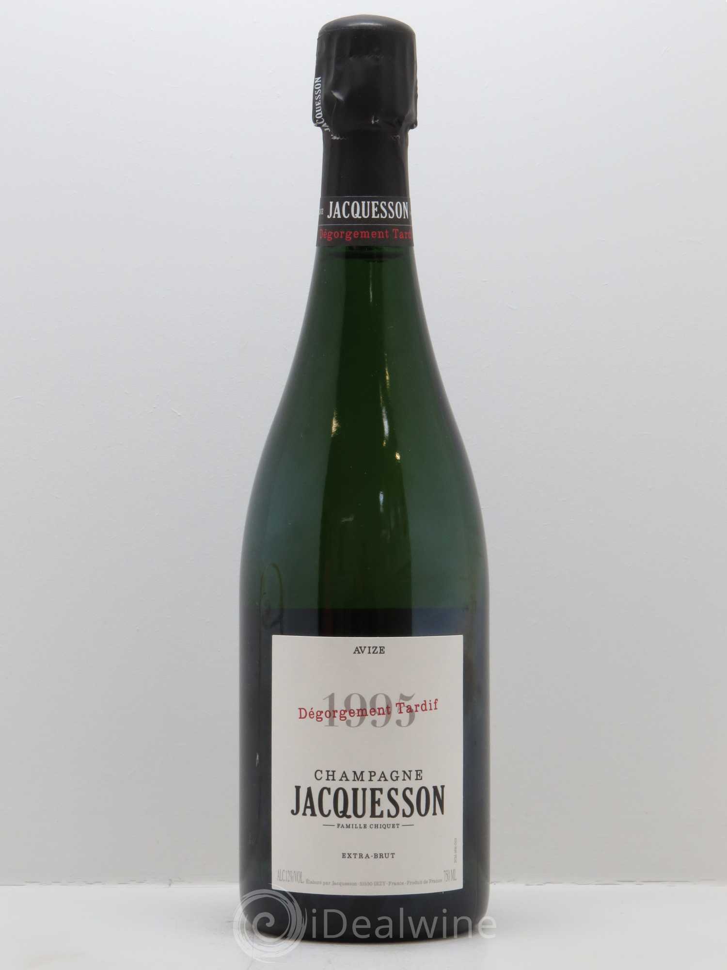 Dégorgement Tardif Jacquesson Avize 1995 - Lot de 1 bouteille - 0