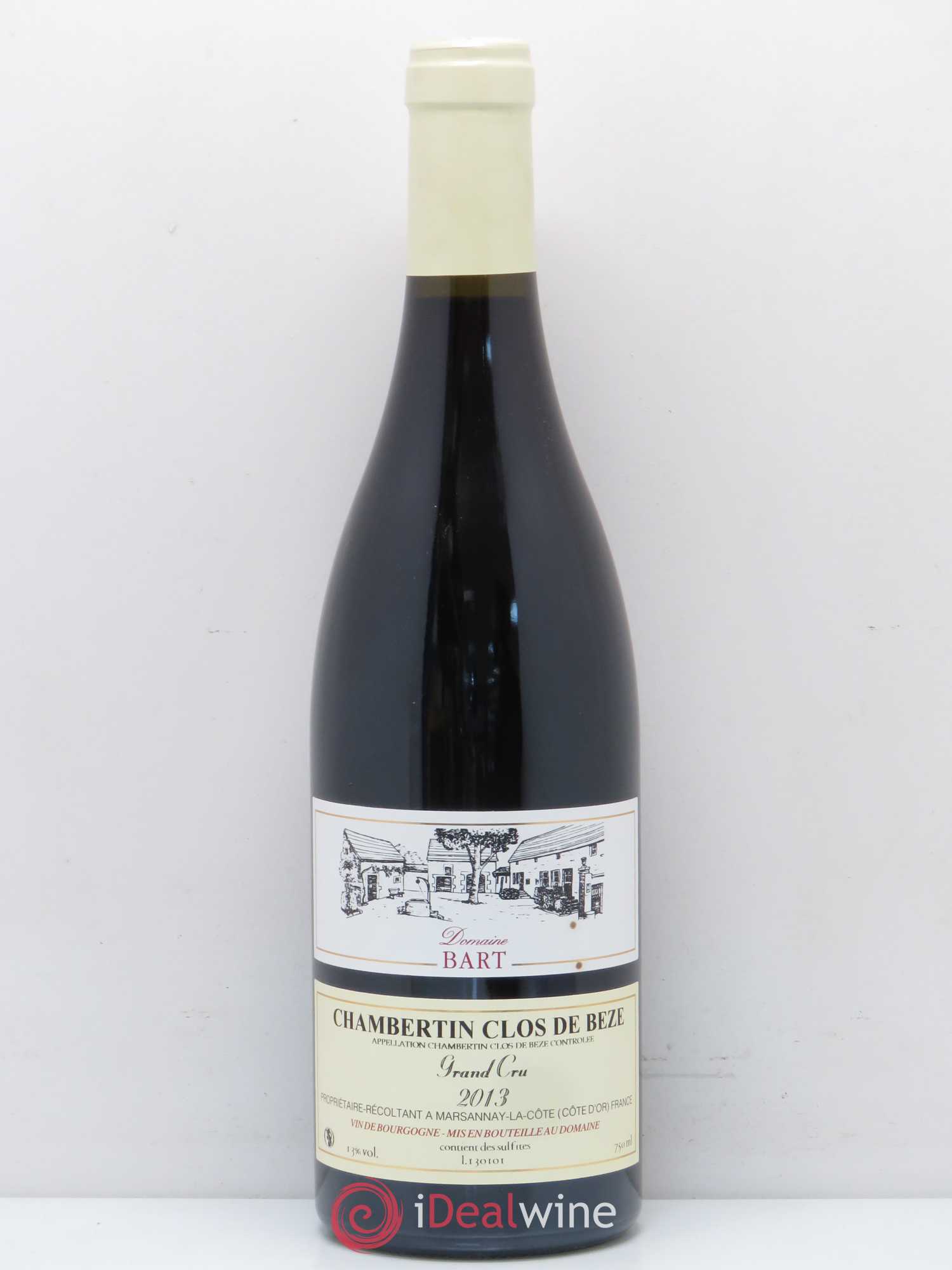 Chambertin Clos de Bèze Grand Cru Domaine Bart 2013 - Posten von 1 Flasche - 0