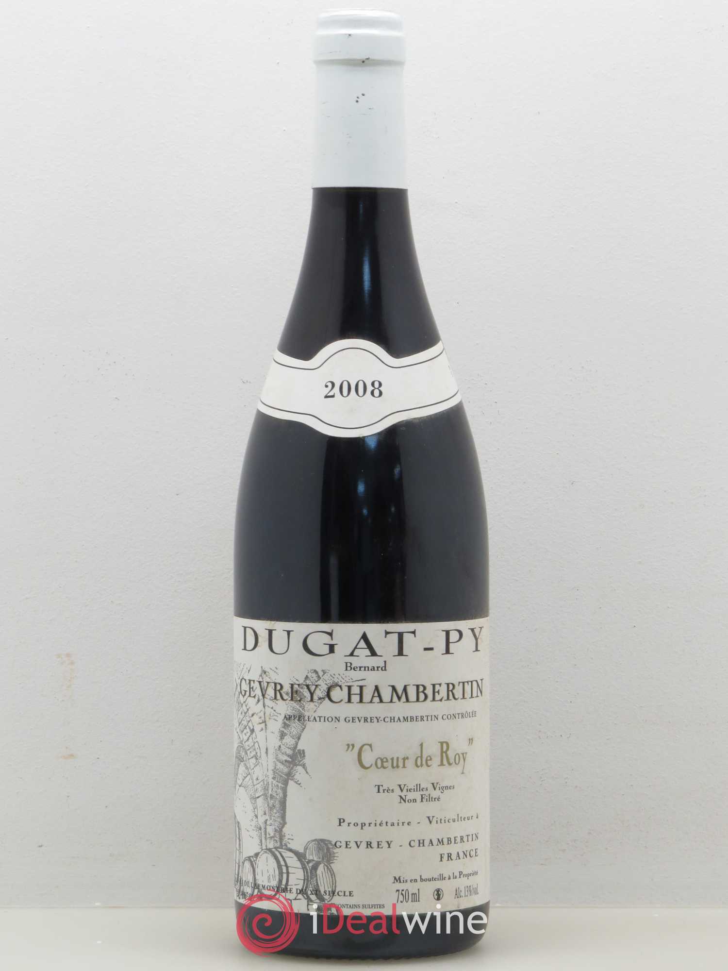 Gevrey-Chambertin Coeur de Roy Très Vieilles Vignes Dugat-Py 2008 - Lot de 1 bouteille - 0