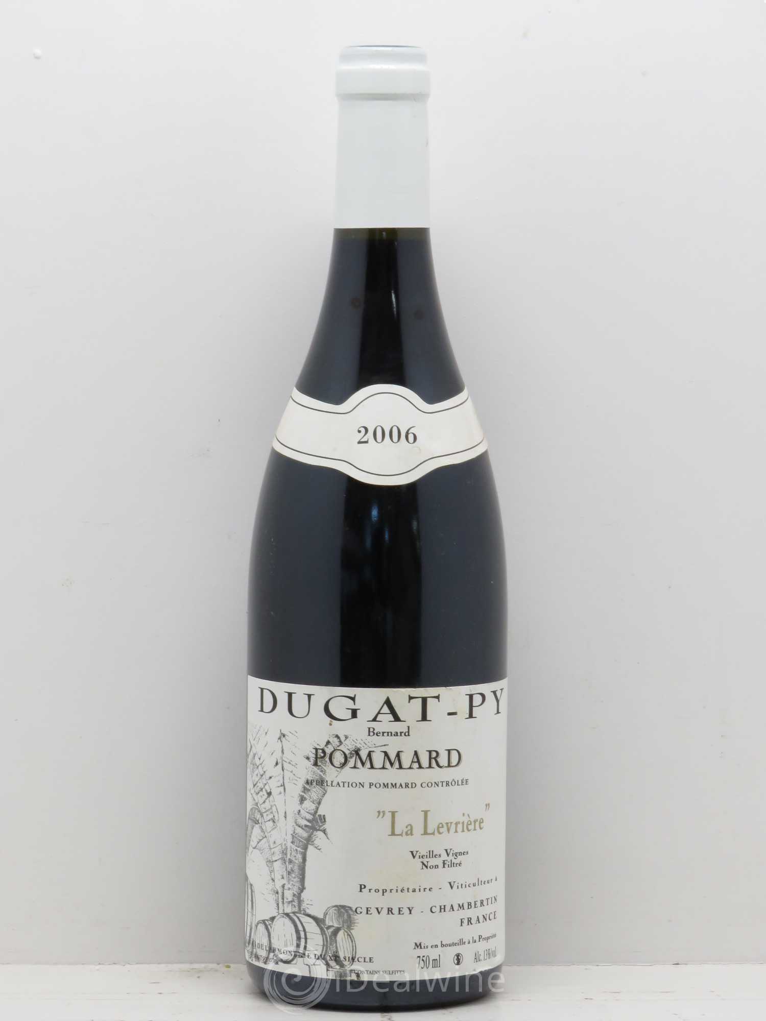 Pommard La Levrière Vieilles Vignes Dugat-Py 2006 - Lot de 1 bouteille - 0