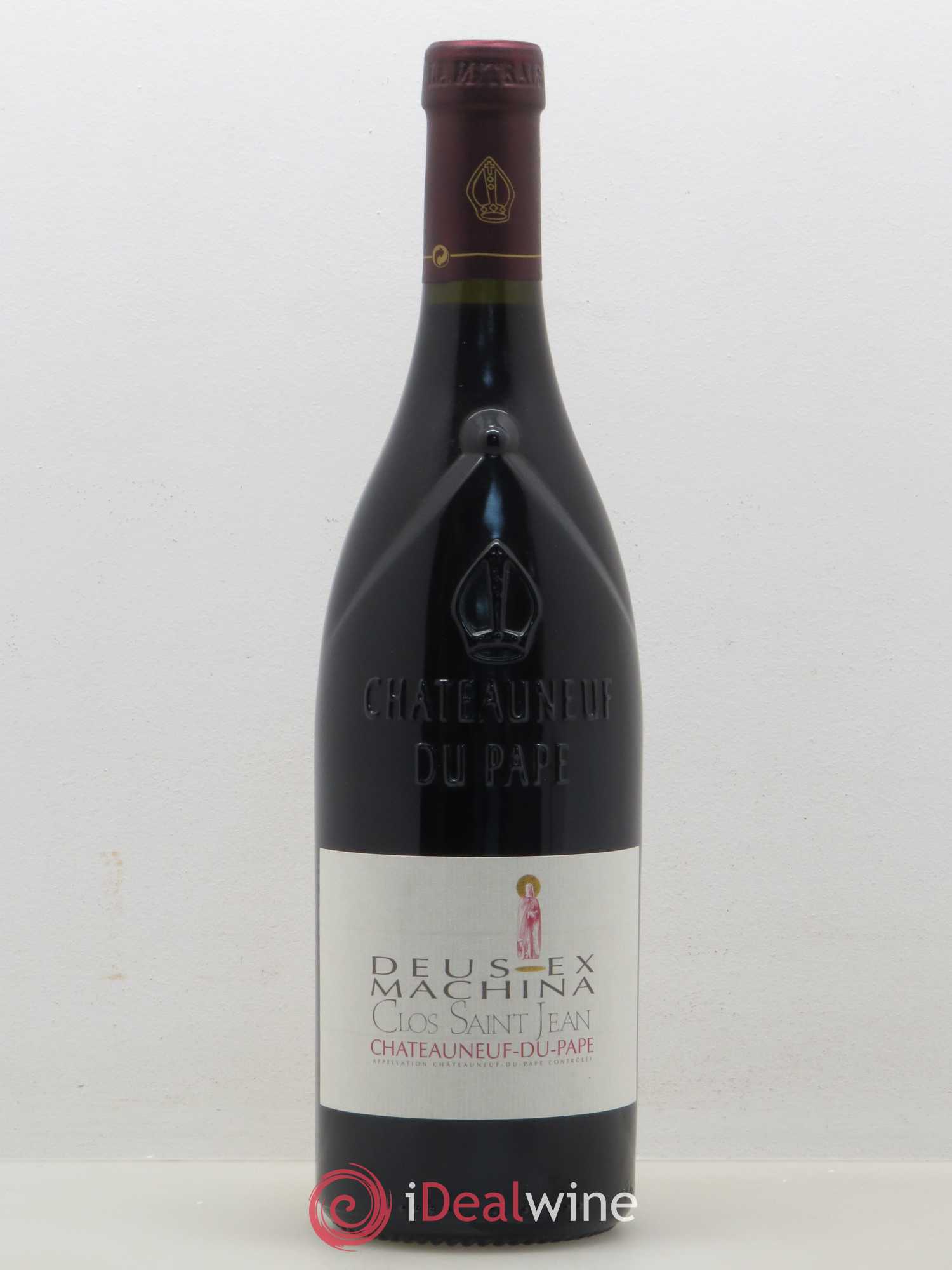 Châteauneuf-du-Pape Clos Saint-Jean Deus Ex Machina Pascal et Vincent Maurel 2010 - Lot de 1 bouteille - 0
