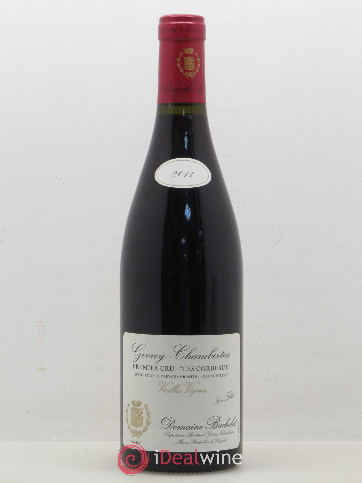 Gevrey-Chambertin 1er Cru Les Corbeaux Domaine Denis Bachelet 2011 - Posten von 1 Flasche - 0