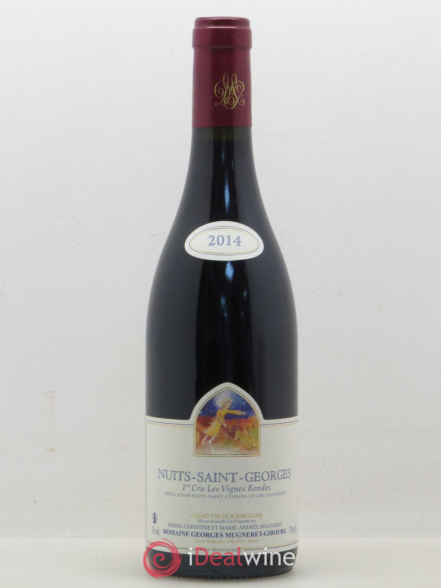 Nuits-Saint-Georges 1er Cru Les Vignes Rondes Domaine Georges Mugneret-Gibourg 2014 - Posten von 1 Flasche - 0