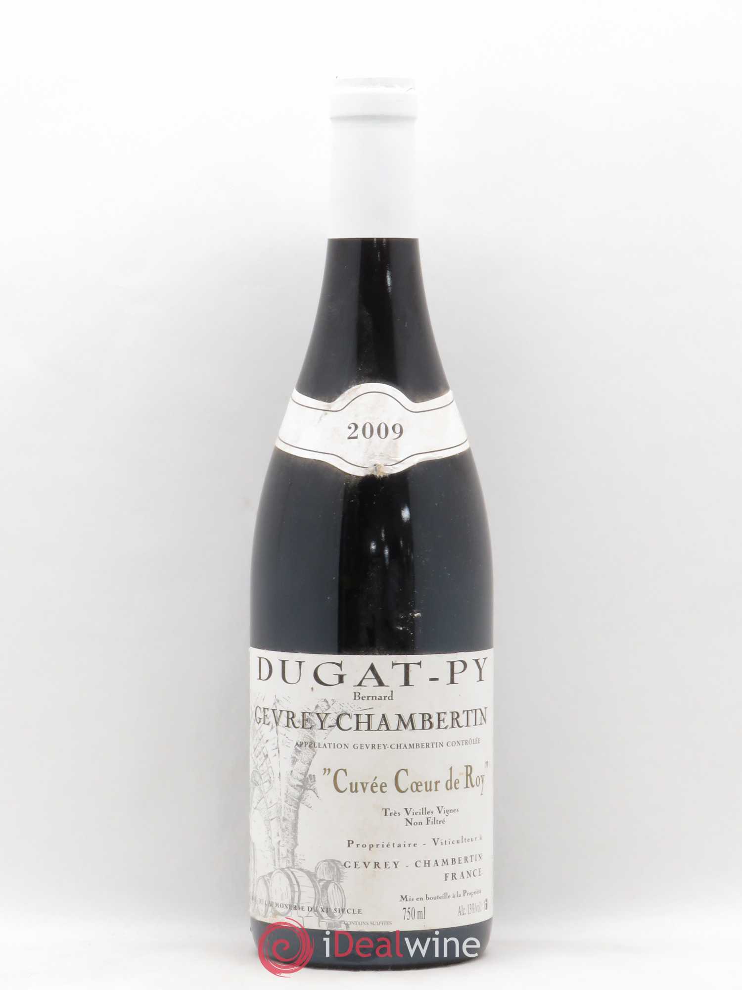 Gevrey-Chambertin Coeur de Roy Très Vieilles Vignes Dugat-Py 2009 - Lot de 1 bouteille - 0