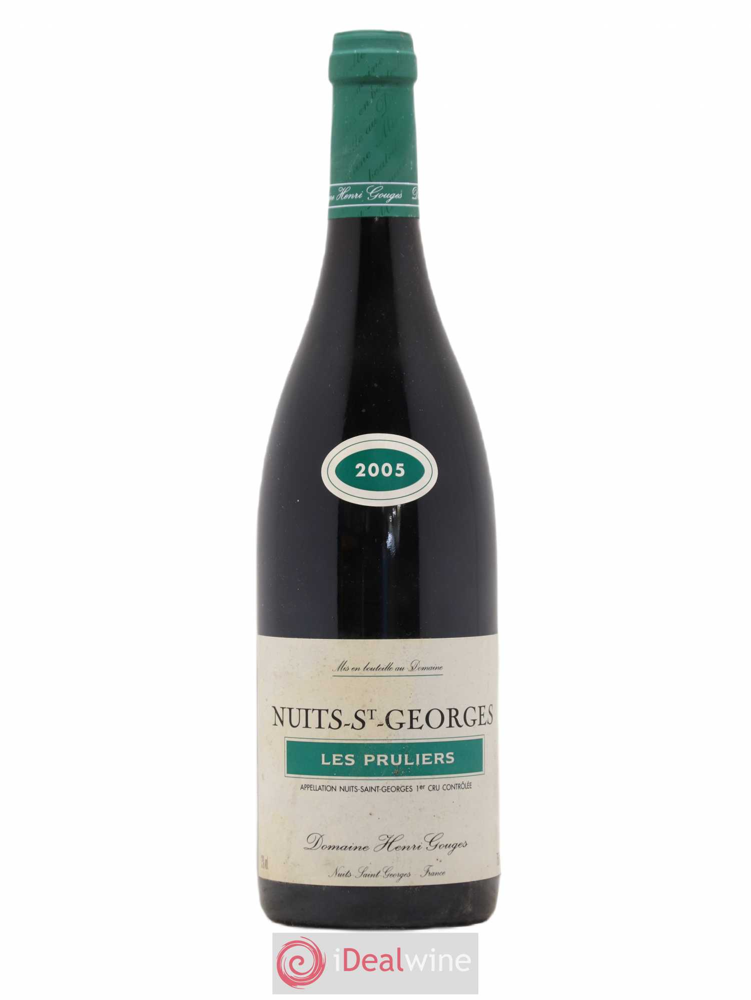 Nuits-Saint-Georges 1er Cru Les Pruliers Henri Gouges 2005 - Lot de 1 bouteille - 0