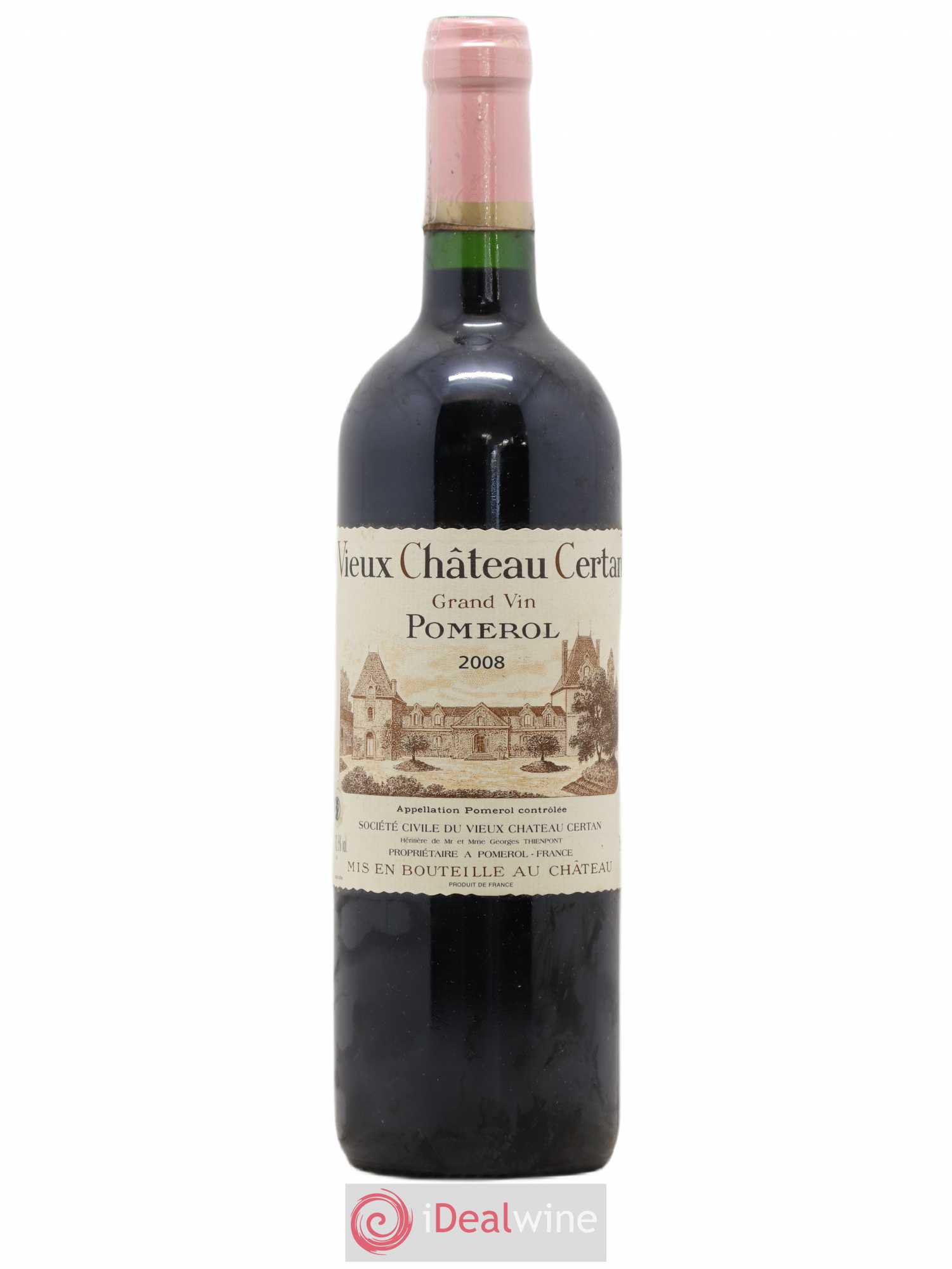 Vieux Château Certan 2008 - Lot de 1 bouteille - 0