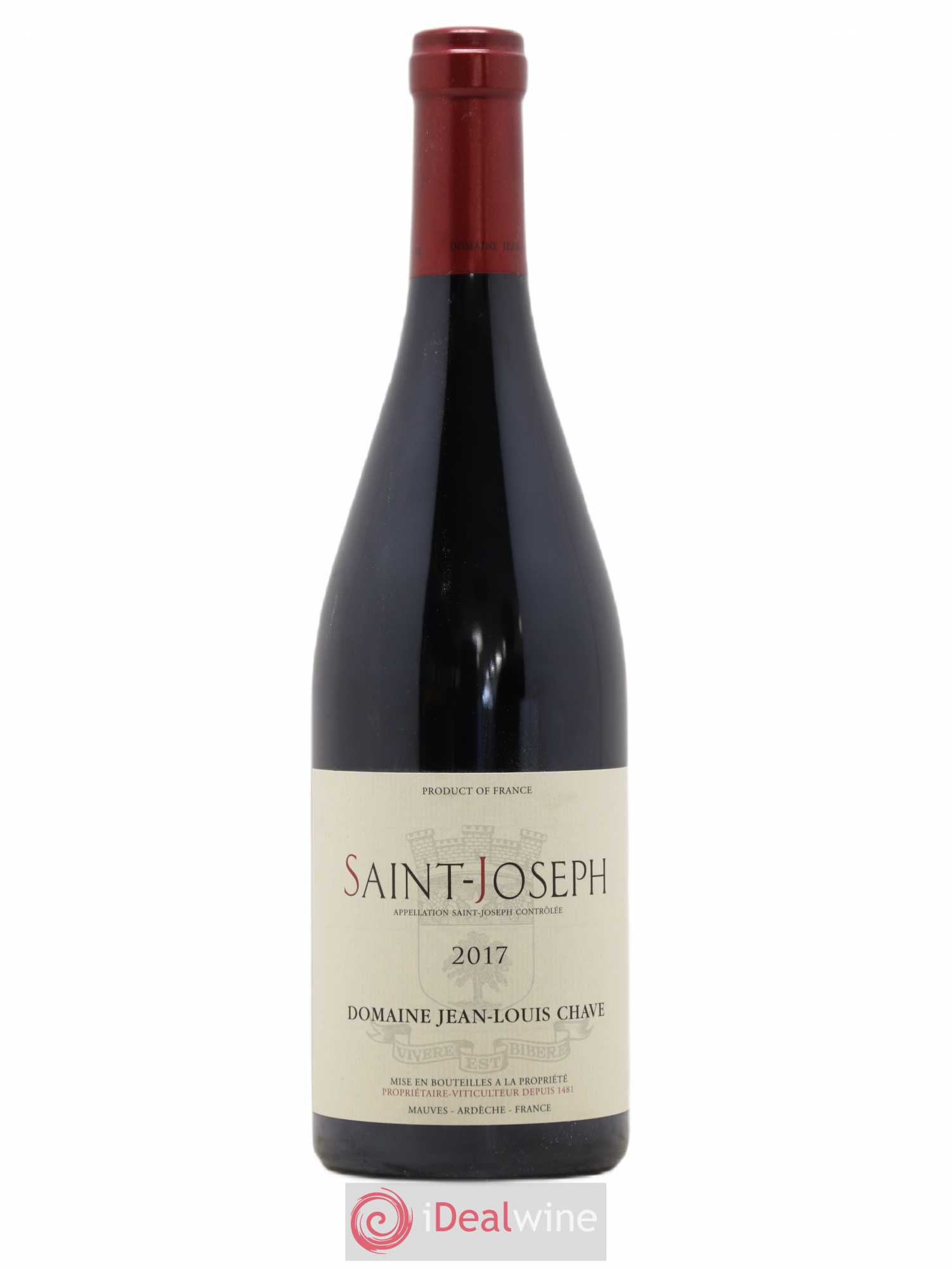 Saint-Joseph Jean-Louis Chave 2017 - Lot de 1 bouteille - 0