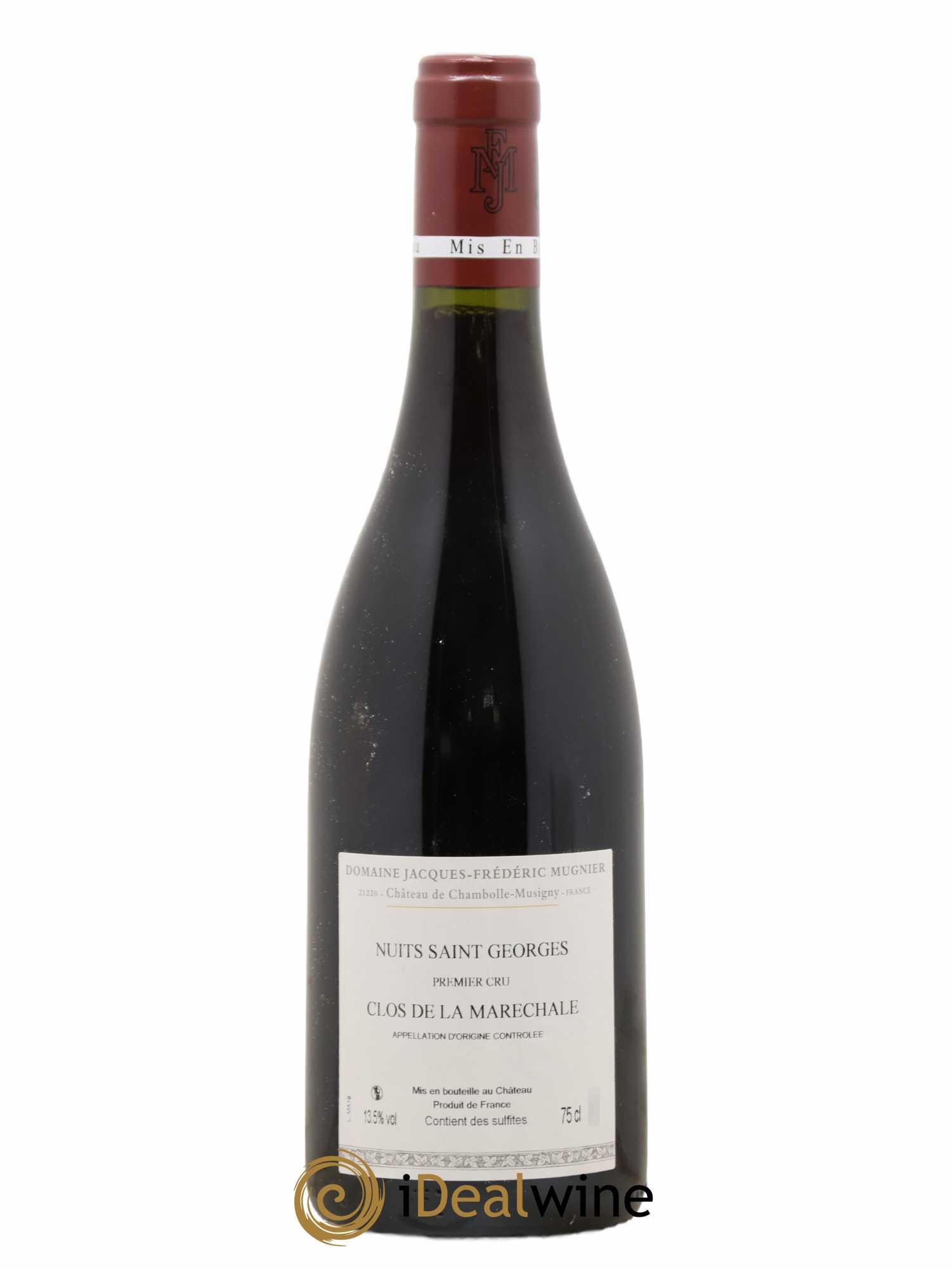Nuits-Saint-Georges 1er Cru Clos de La Maréchale Jacques-Frédéric Mugnier 2019 - Lot de 1 bouteille - 1