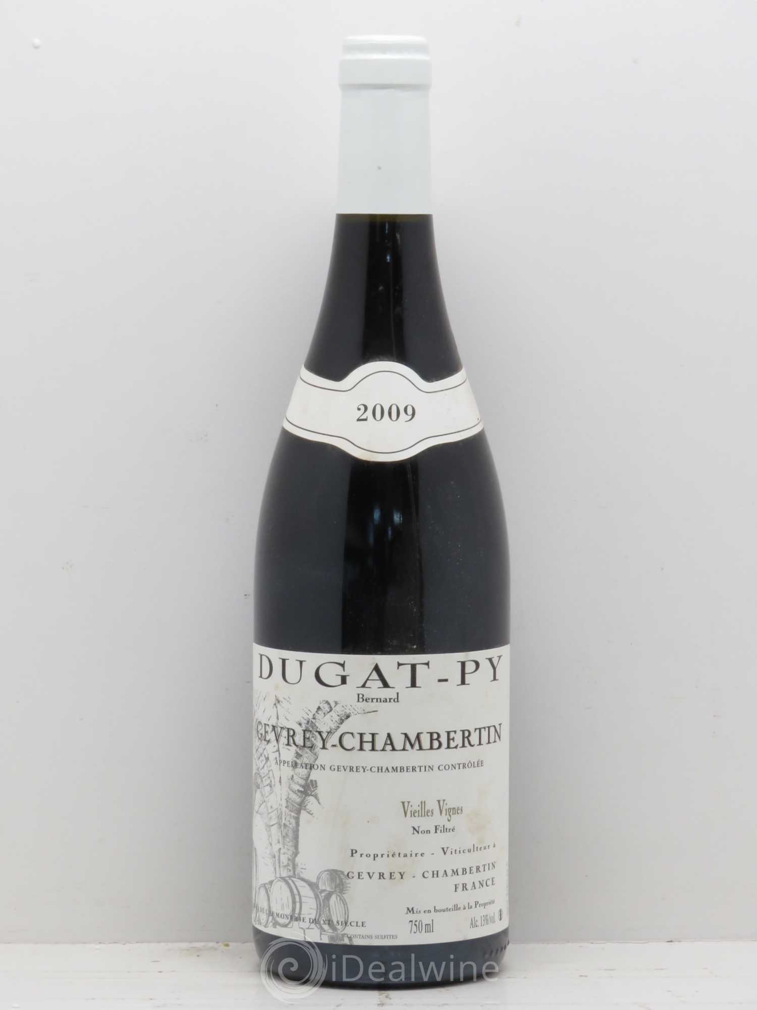 Gevrey-Chambertin Vieilles Vignes Dugat-Py 2009 - Lot de 1 bouteille - 0