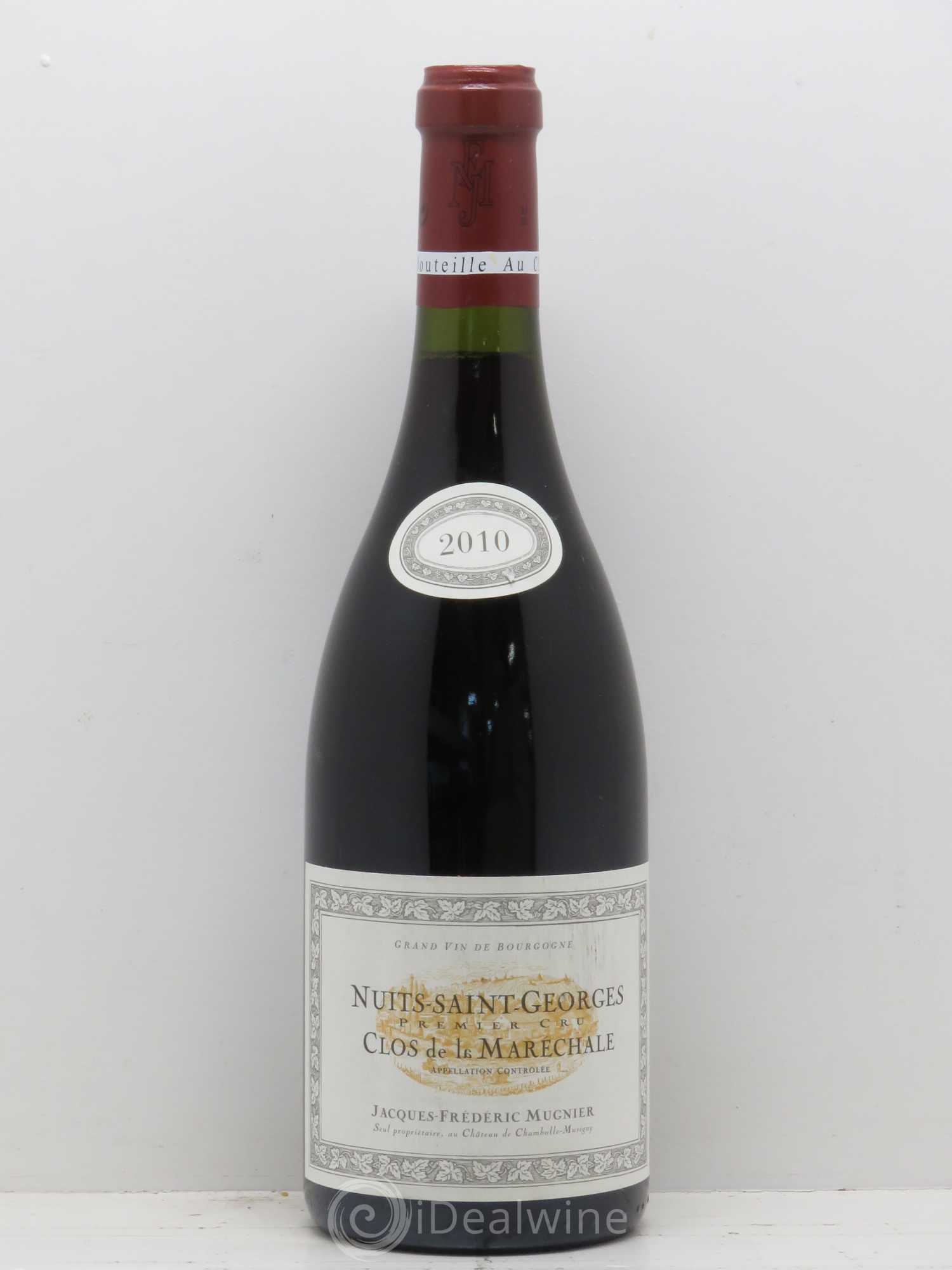 Nuits-Saint-Georges 1er Cru Clos de La Maréchale Jacques-Frédéric Mugnier 2010 - Lot de 1 bouteille - 0