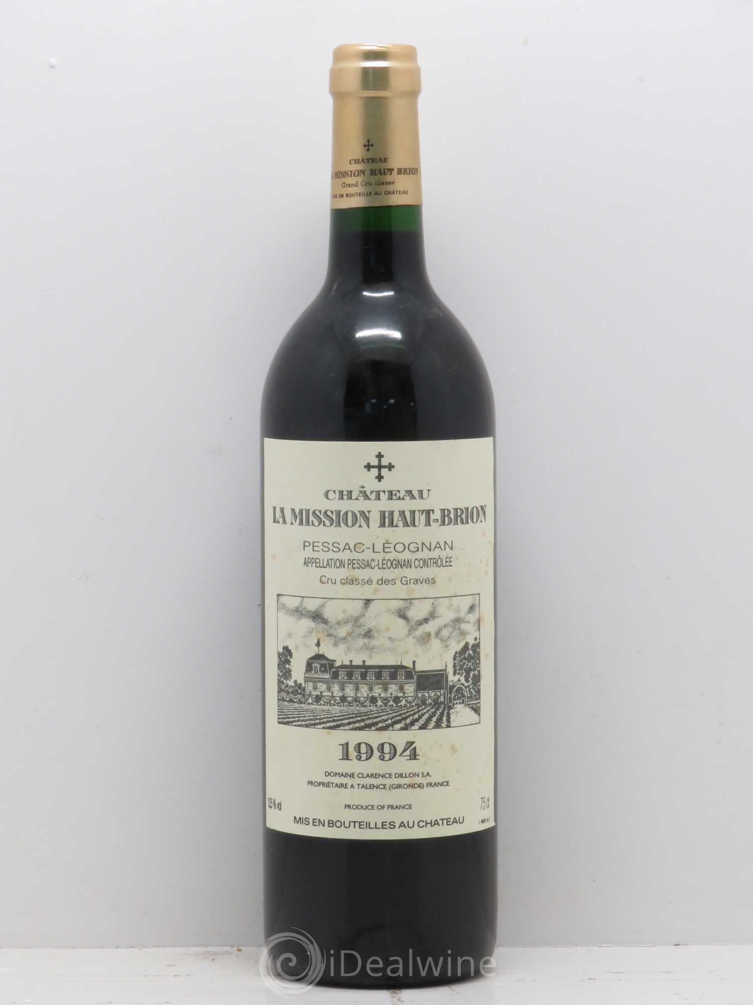 Château la Mission Haut-Brion Cru Classé de Graves 1994 - Lot de 1 bouteille - 0
