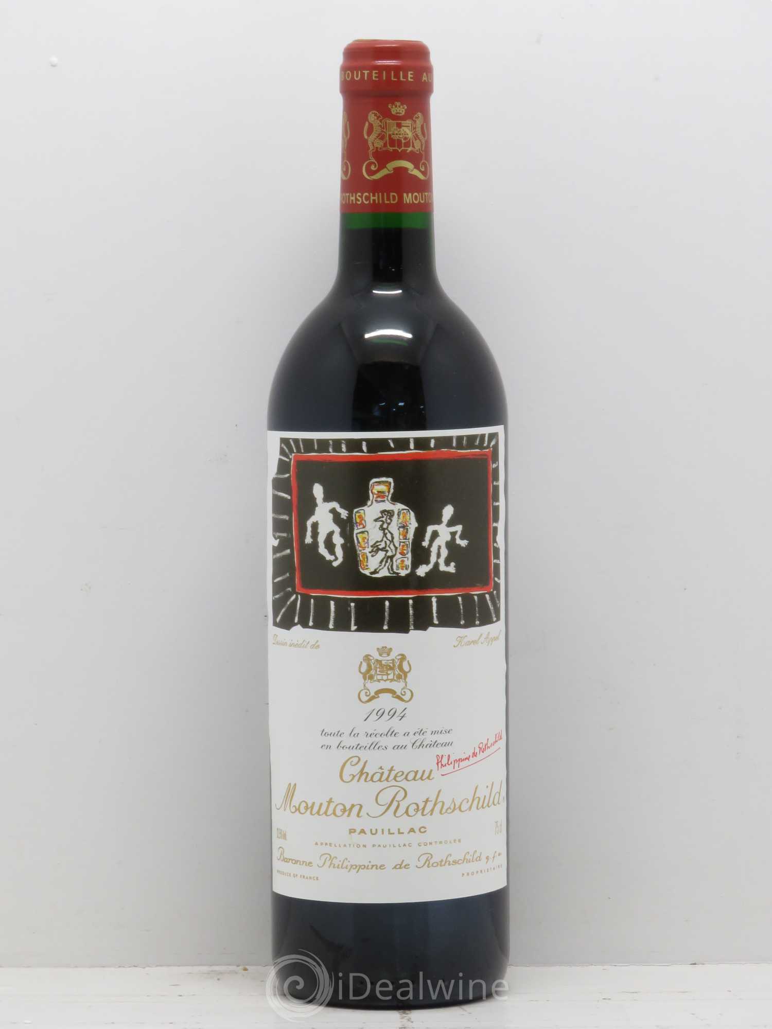 Château Mouton Rothschild 1er Grand Cru Classé 1994 - Lot de 1 bouteille - 0