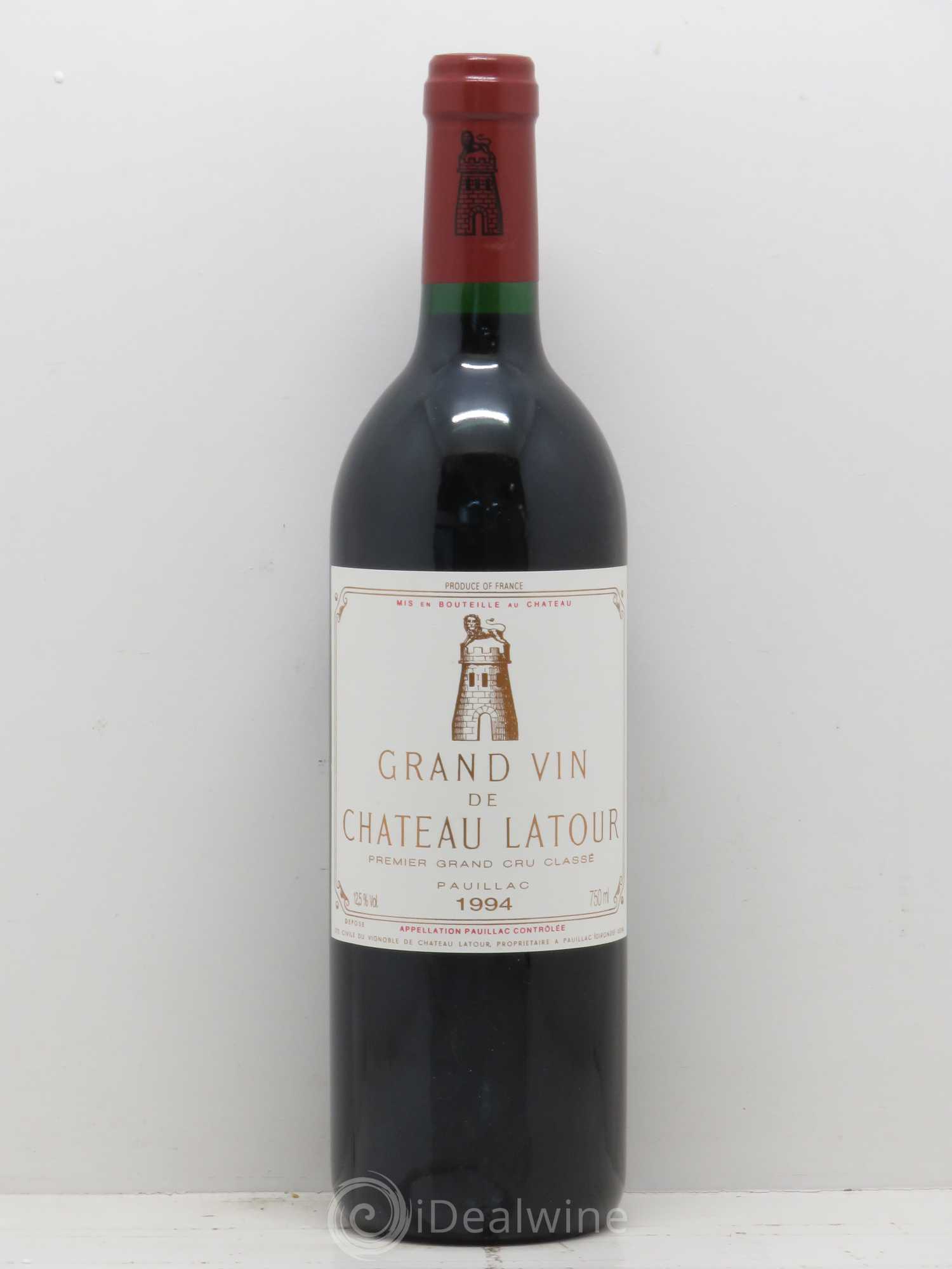 Château Latour 1er Grand Cru Classé 1994 - Lot de 1 bouteille - 0