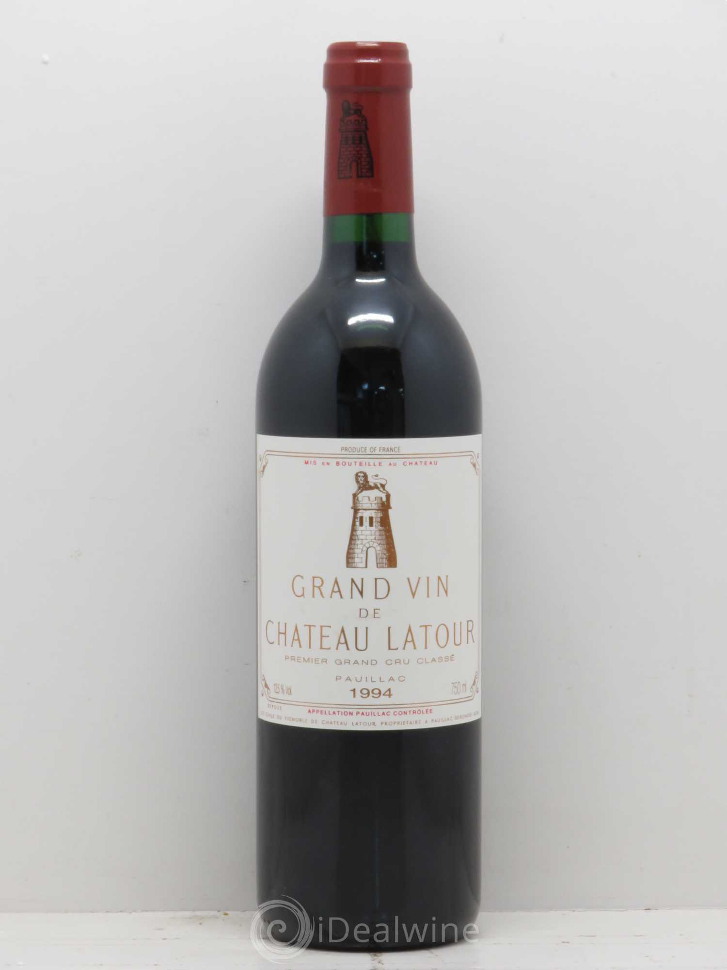 Château Latour 1er Grand Cru Classé 1994 - Lot de 1 bouteille - 0