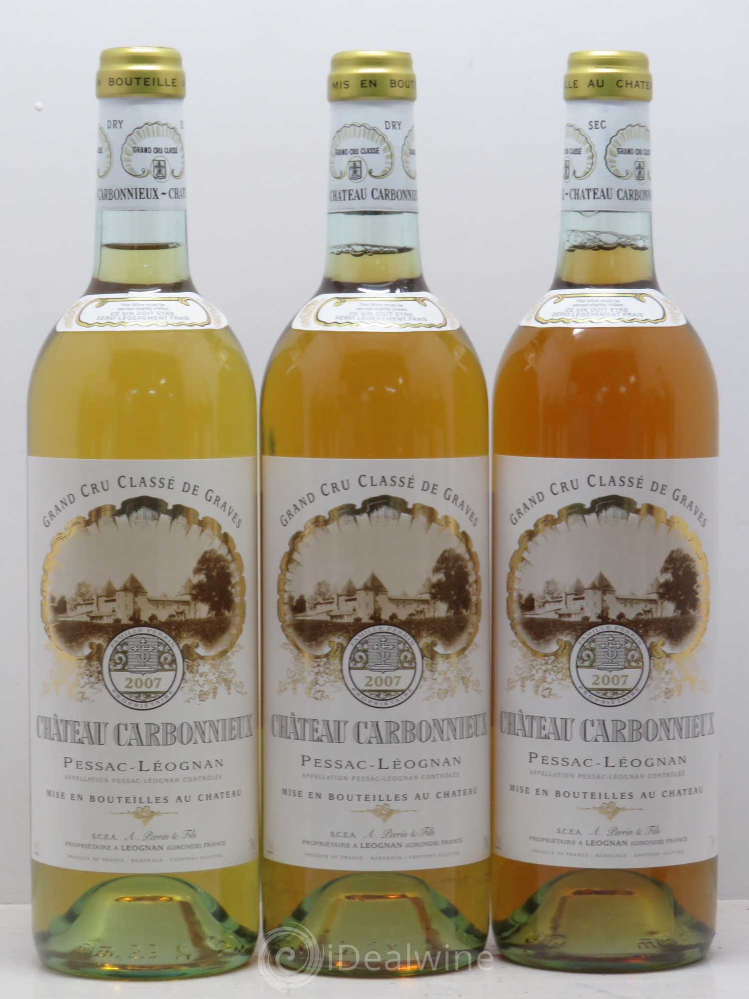 Château Carbonnieux Cru Classé de Graves 2007 - Lot de 12 bouteilles - 3