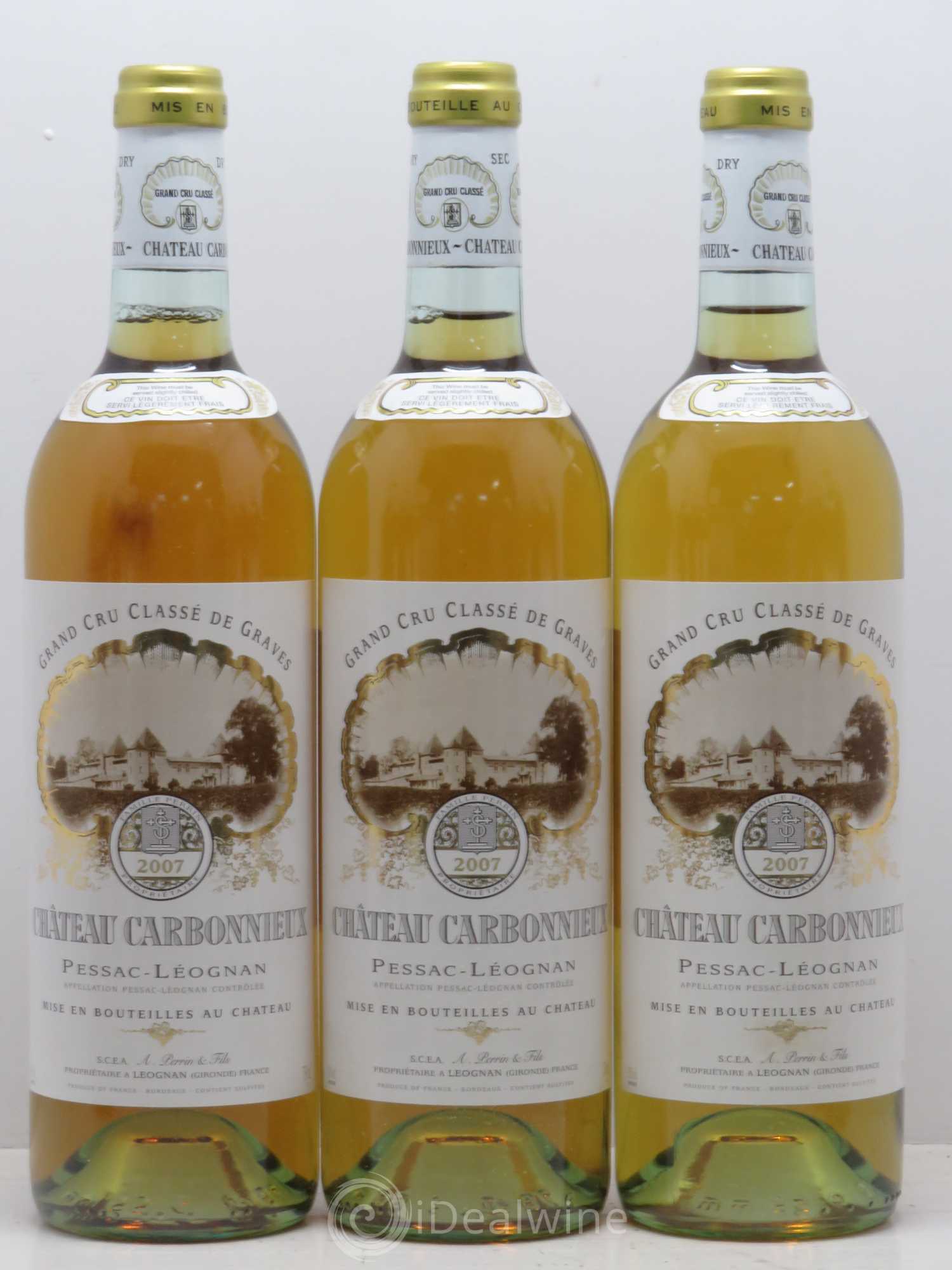 Château Carbonnieux Cru Classé de Graves 2007 - Lot de 12 bouteilles - 4