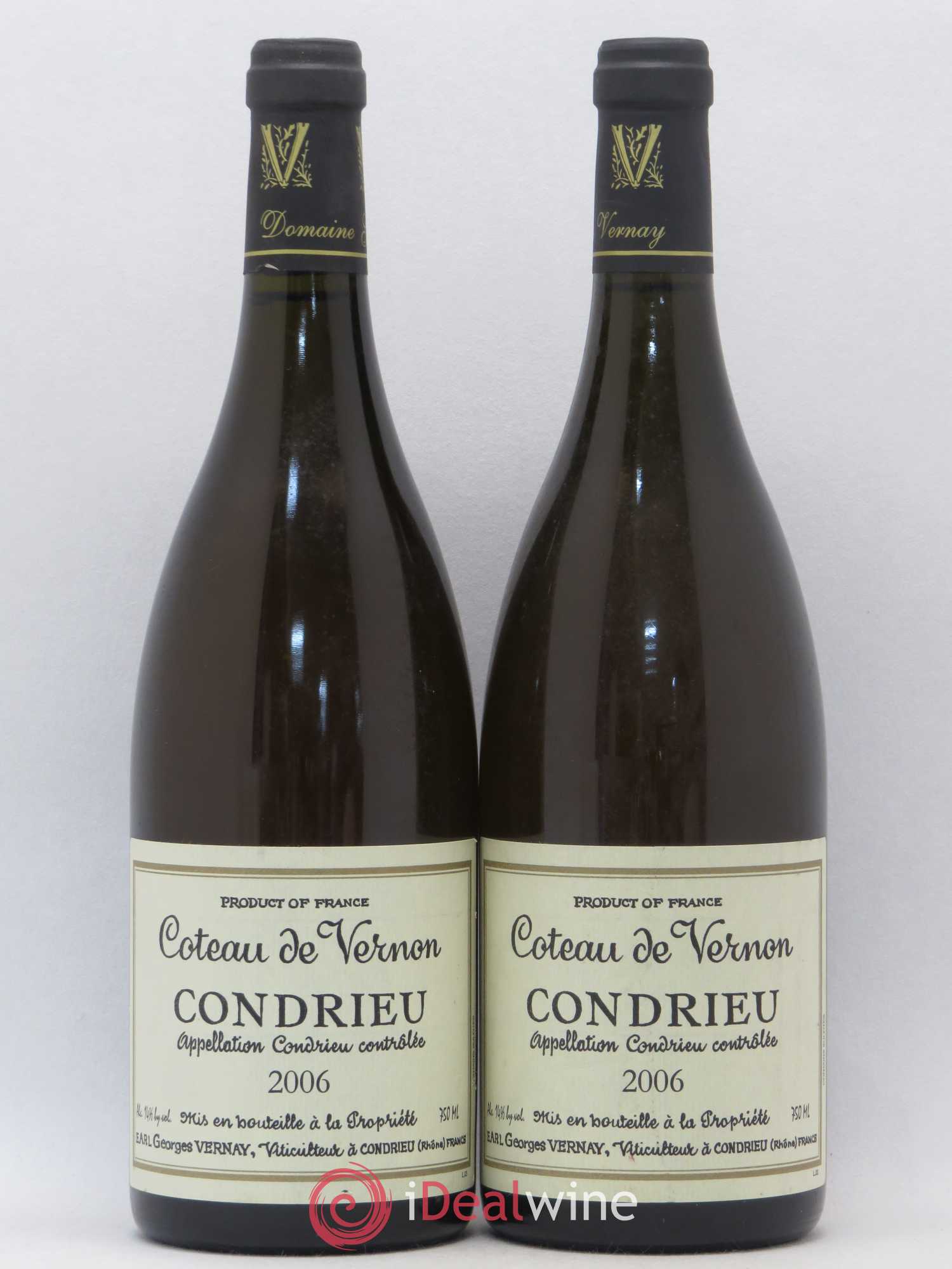 Condrieu Coteau de Vernon Georges Vernay 2006 - Lot de 2 bouteilles - 0