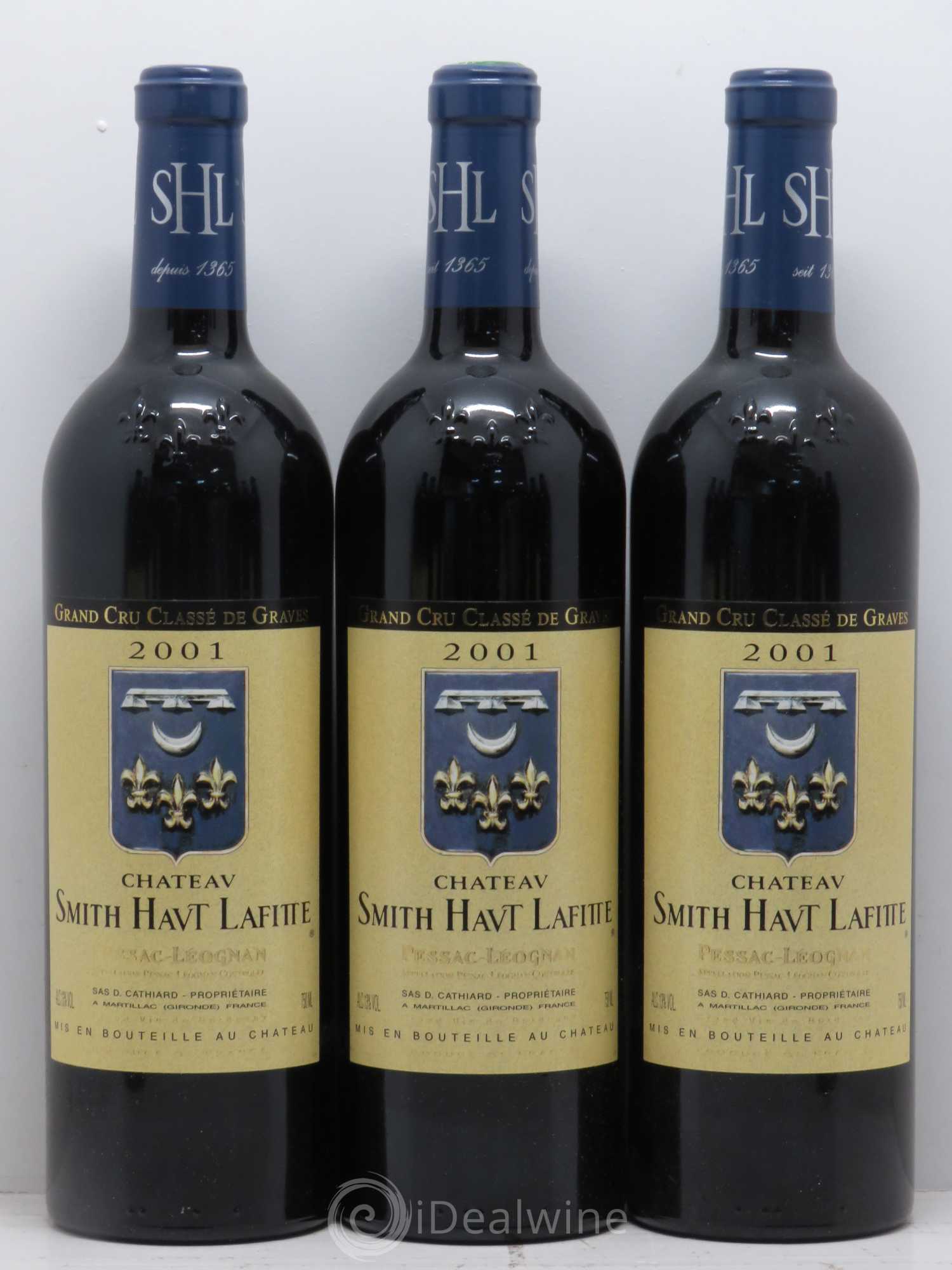 Château Smith Haut Lafitte Cru Classé de Graves 2001 - Lot de 12 bouteilles - 3