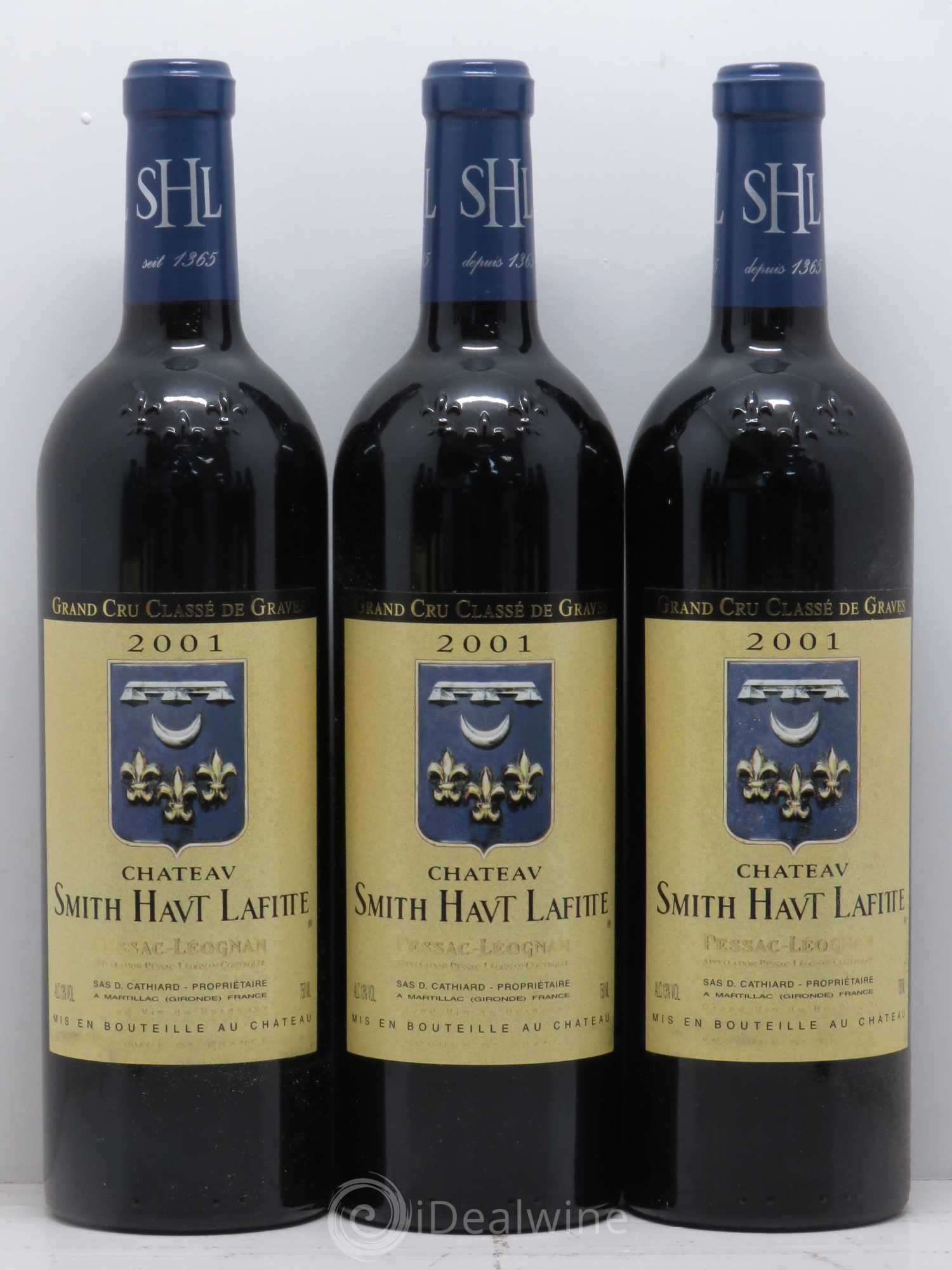 Château Smith Haut Lafitte Cru Classé de Graves 2001 - Lot de 12 bouteilles - 4