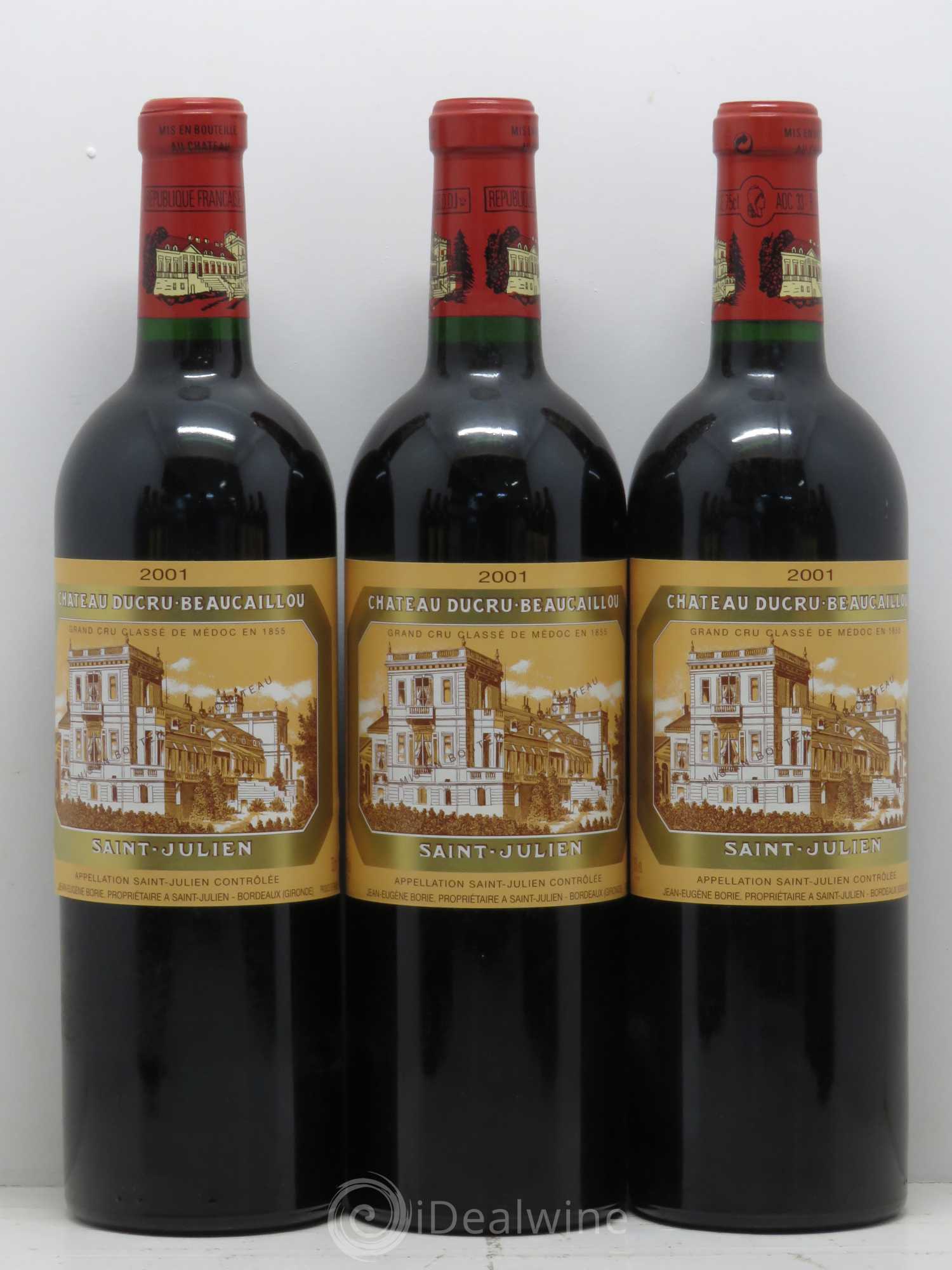 Château Ducru Beaucaillou 2ème Grand Cru Classé 2001 - Lot de 12 bouteilles - 1