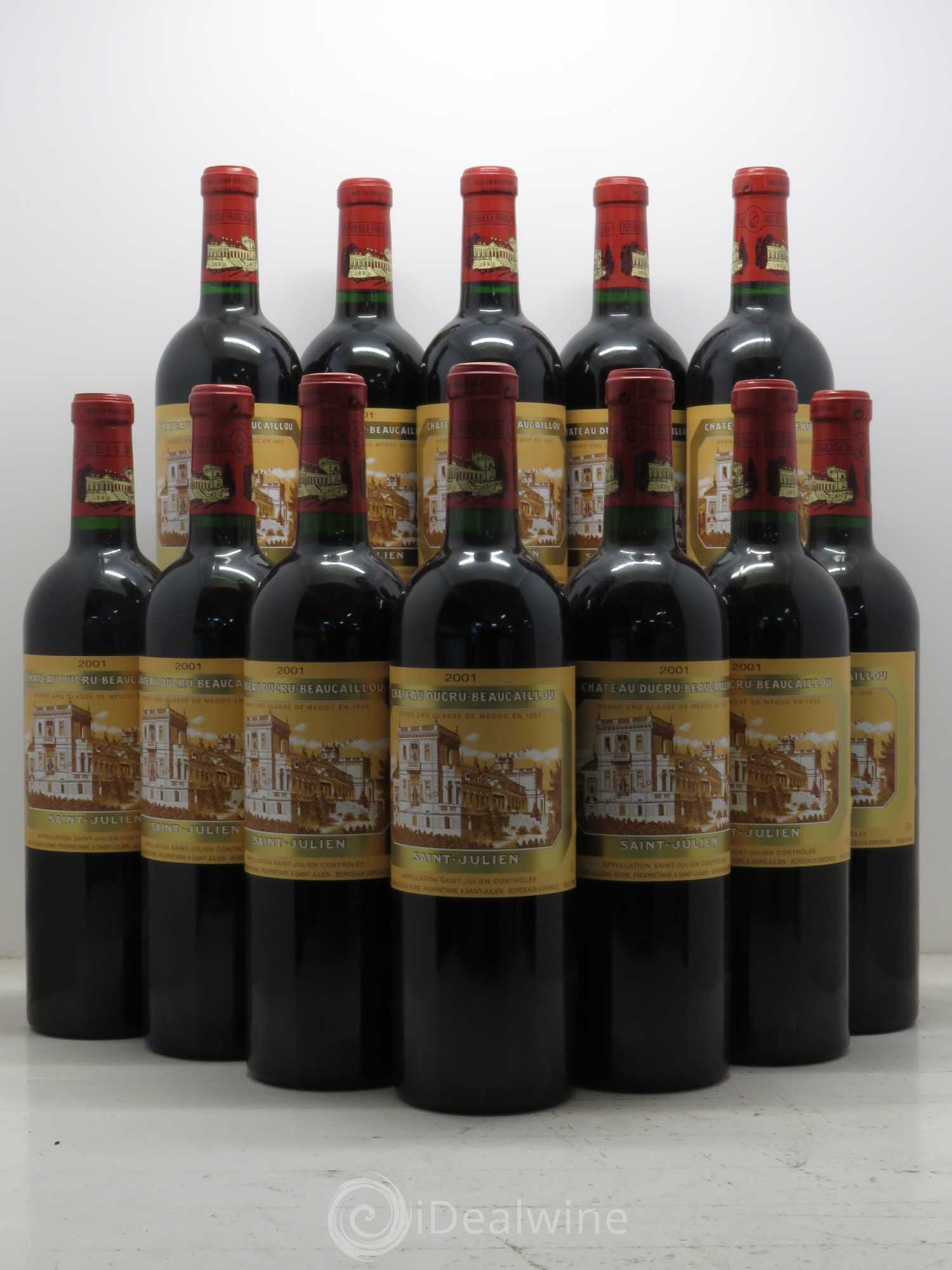 Château Ducru Beaucaillou 2ème Grand Cru Classé 2001 - Lot de 12 bouteilles - 0
