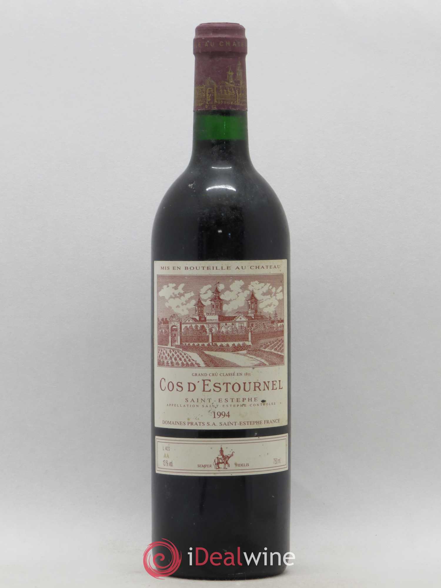 Cos d'Estournel 2ème Grand Cru Classé 1994 - Lot de 1 bouteille - 0