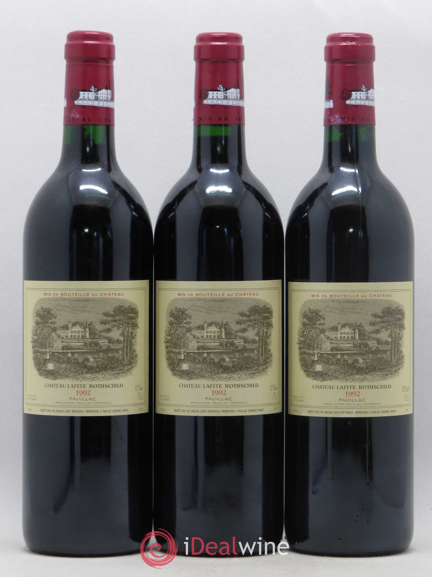 Château Lafite Rothschild 1er Grand Cru Classé 1992 - Lot de 6 bouteilles - 2