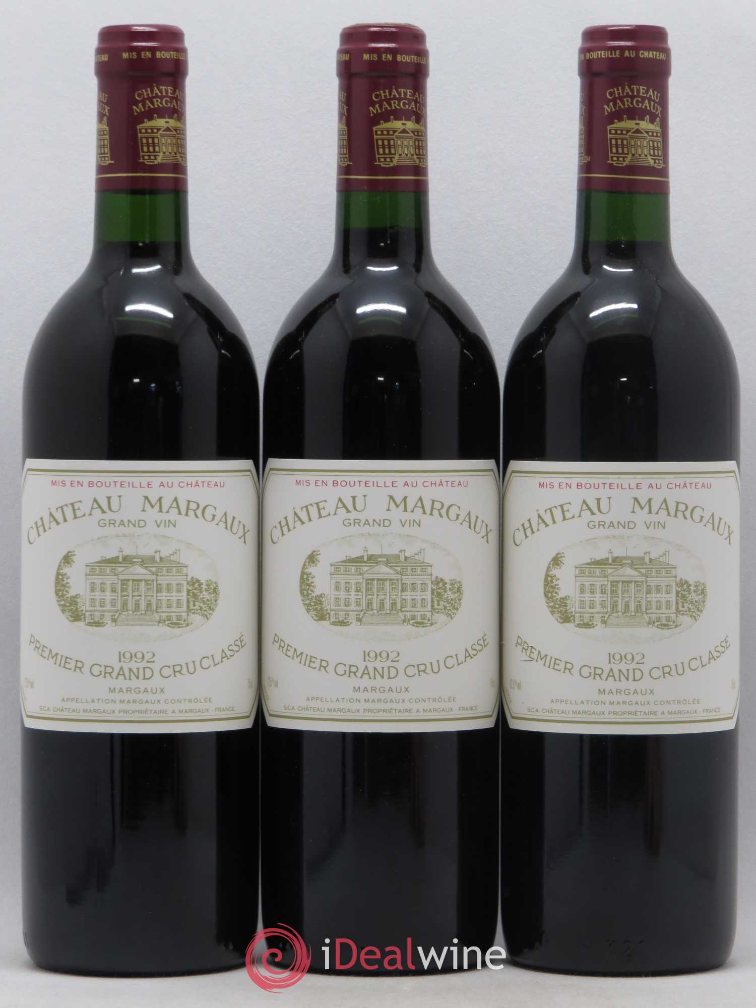 Château Margaux 1er Grand Cru Classé 1992 - Lot de 6 bouteilles - 2