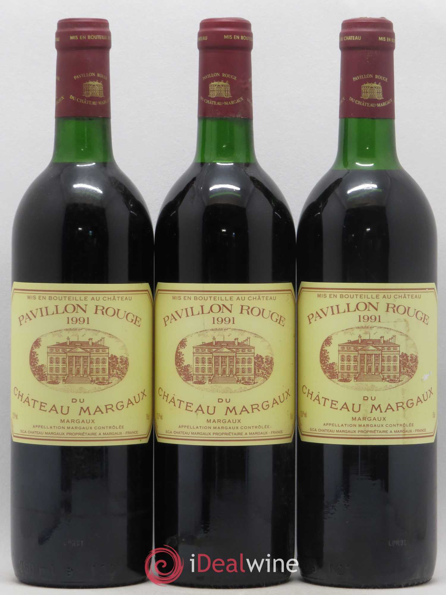 Pavillon Rouge du Château Margaux Second Vin 1991 - Lot de 6 bouteilles - 2