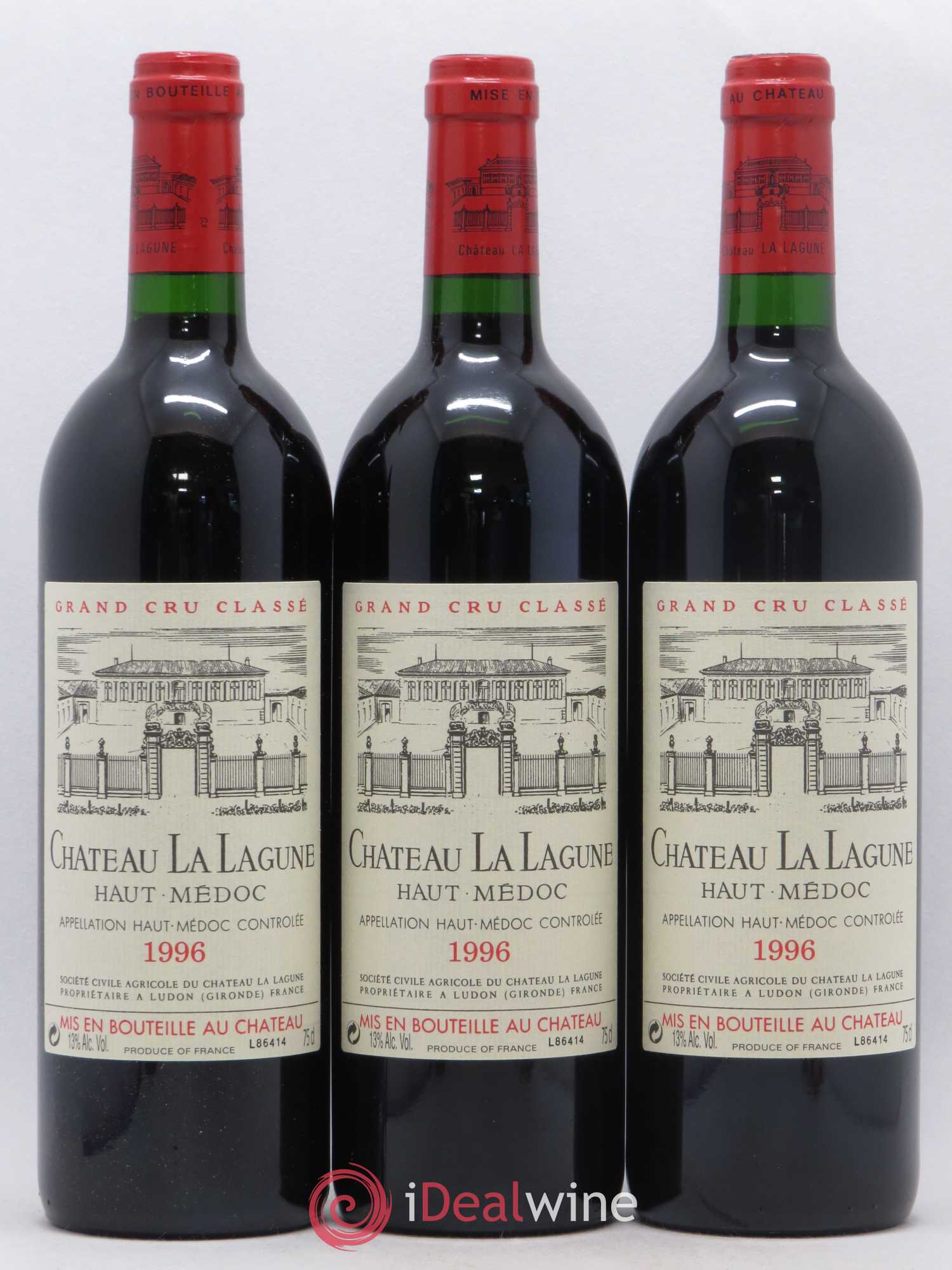 Château la Lagune 3ème Grand Cru Classé 1996 - Lot de 12 bouteilles - 4
