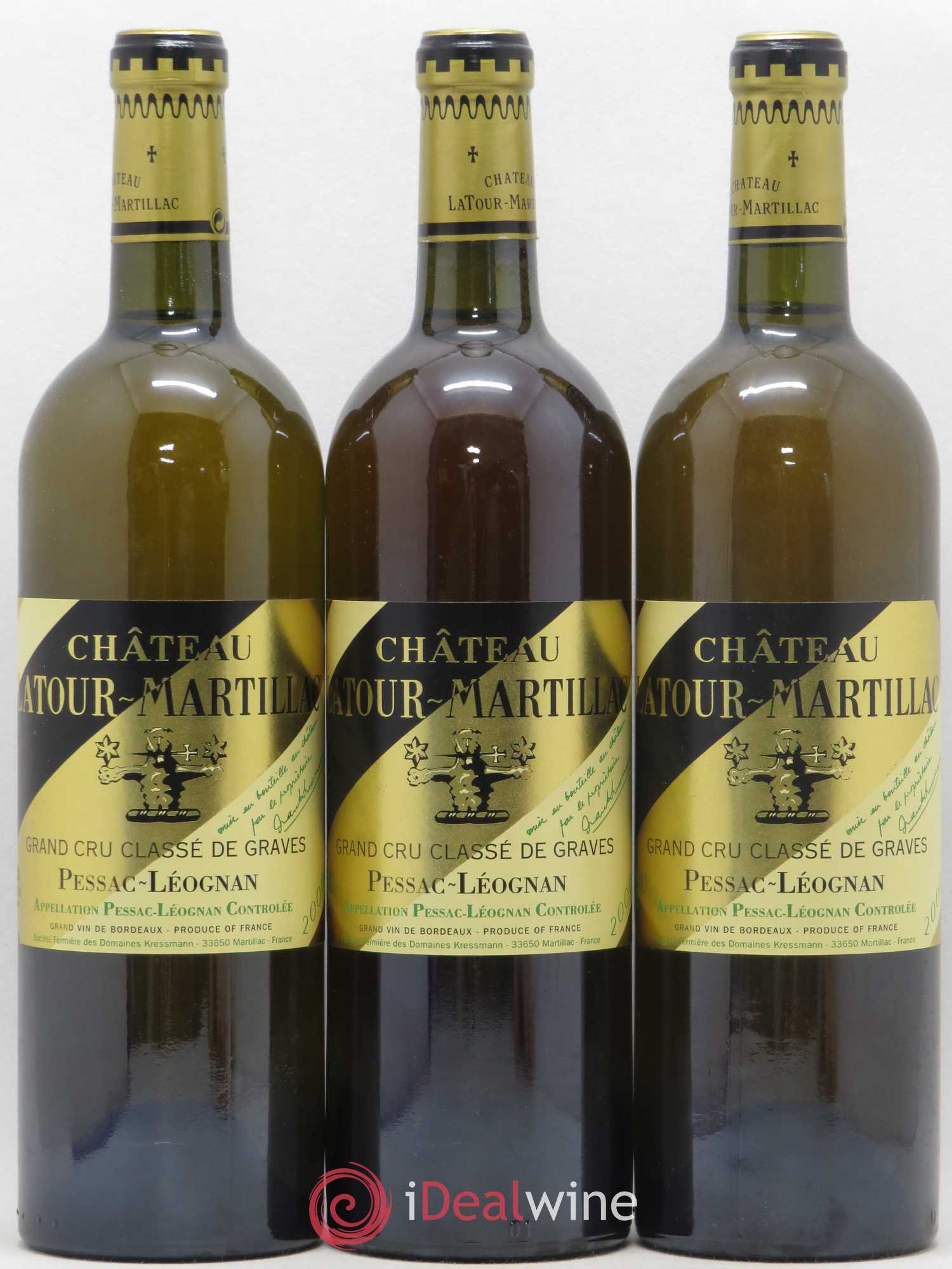 Château Latour-Martillac Cru Classé de Graves 2000 - Lot de 6 bouteilles - 1