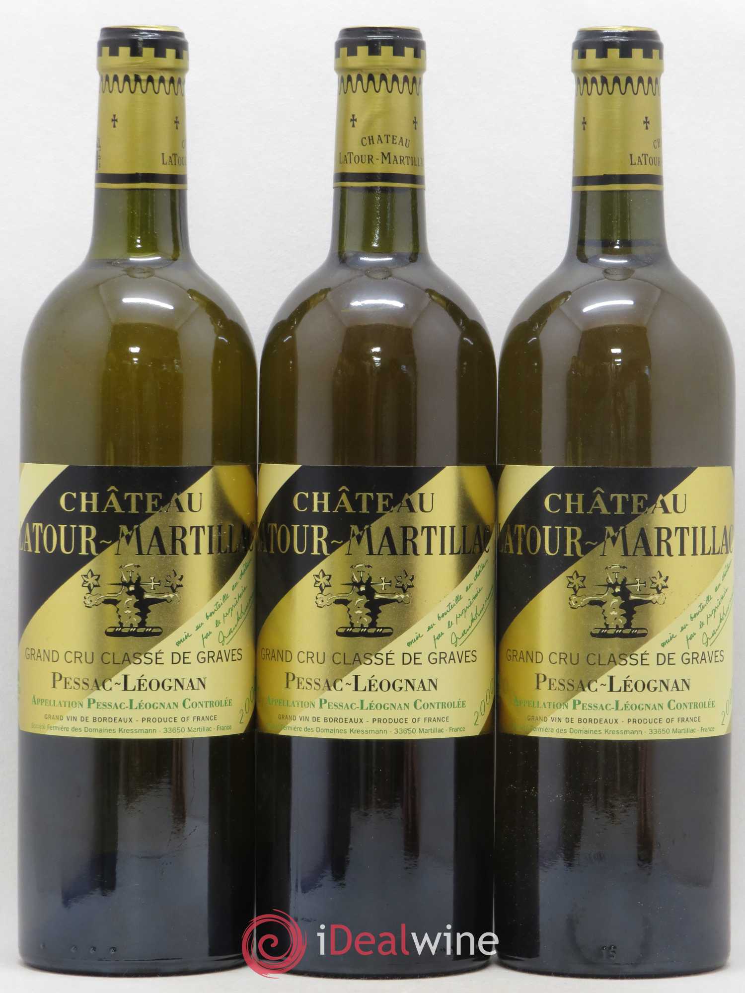 Château Latour-Martillac Cru Classé de Graves 2000 - Lot de 6 bouteilles - 2