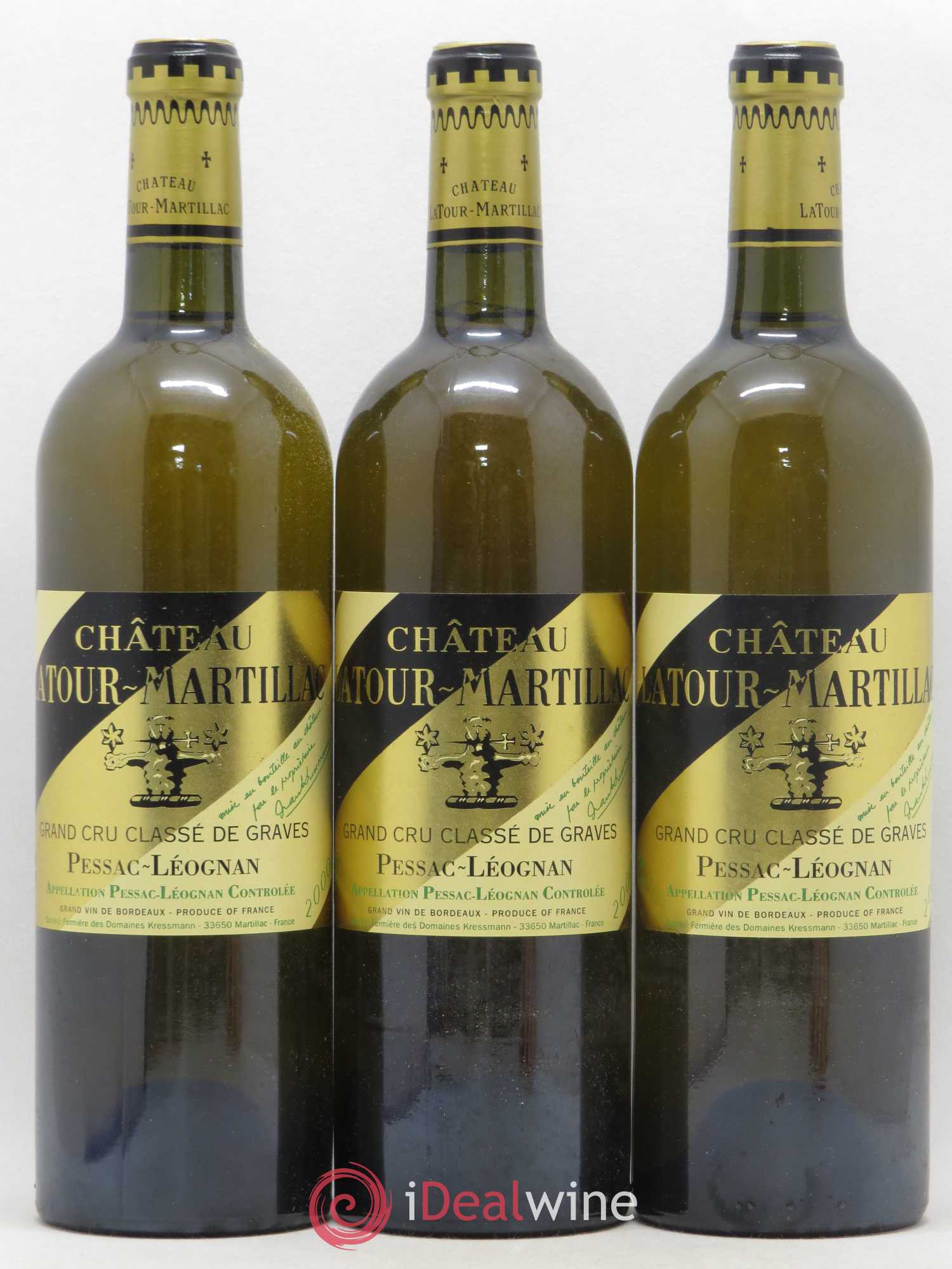 Château Latour-Martillac Cru Classé de Graves 2000 - Lot de 12 bouteilles - 4