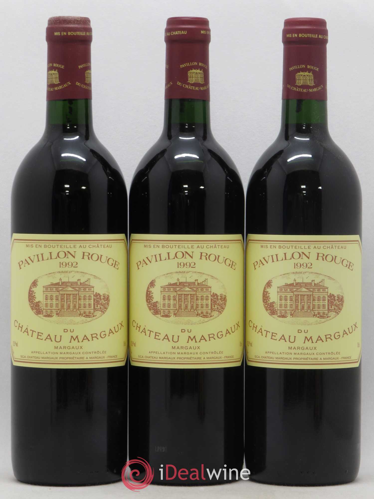 Pavillon Rouge du Château Margaux Second Vin 1992 - Lot de 12 bouteilles - 1