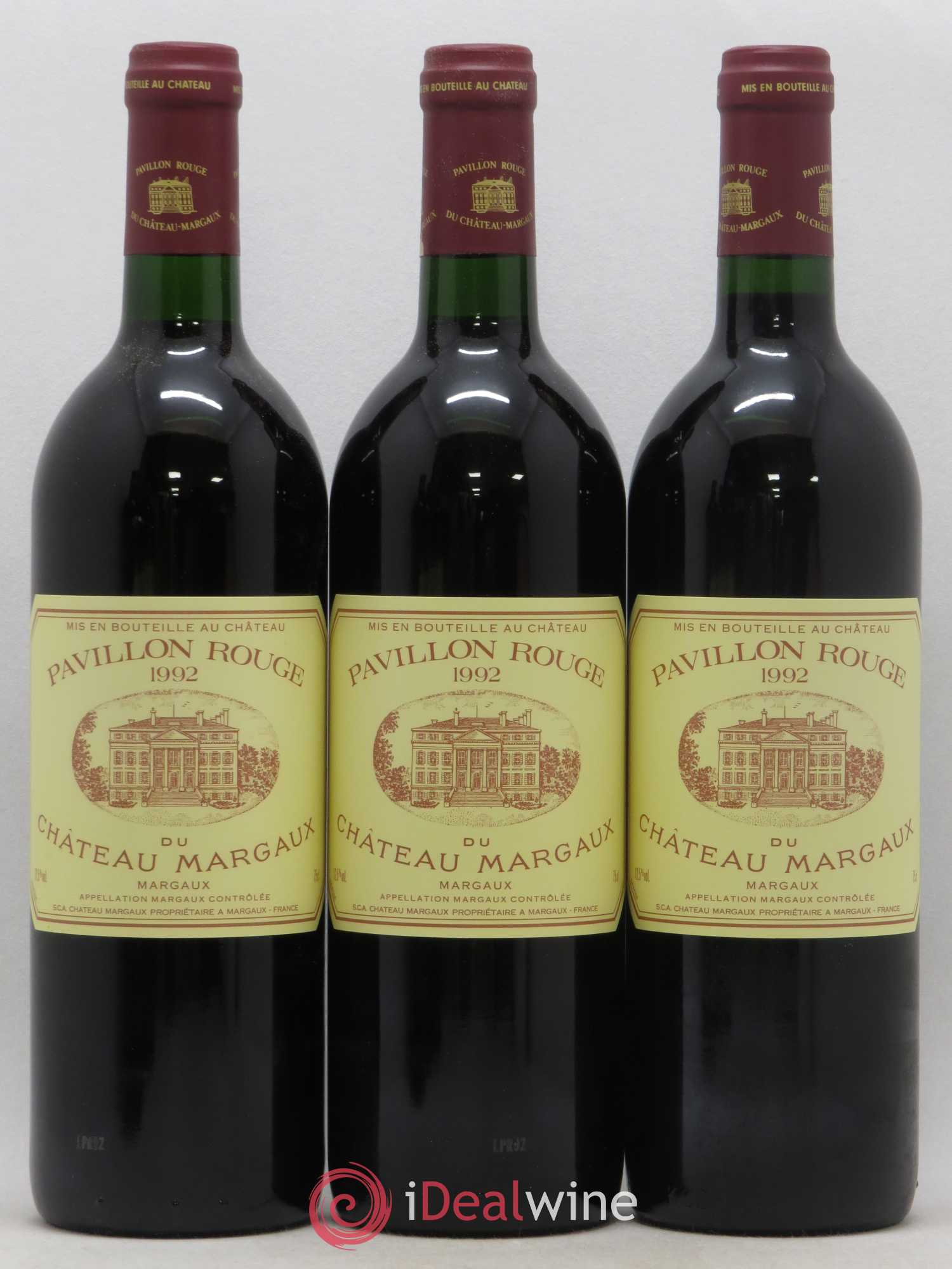 Pavillon Rouge du Château Margaux Second Vin 1992 - Lot de 12 bouteilles - 2