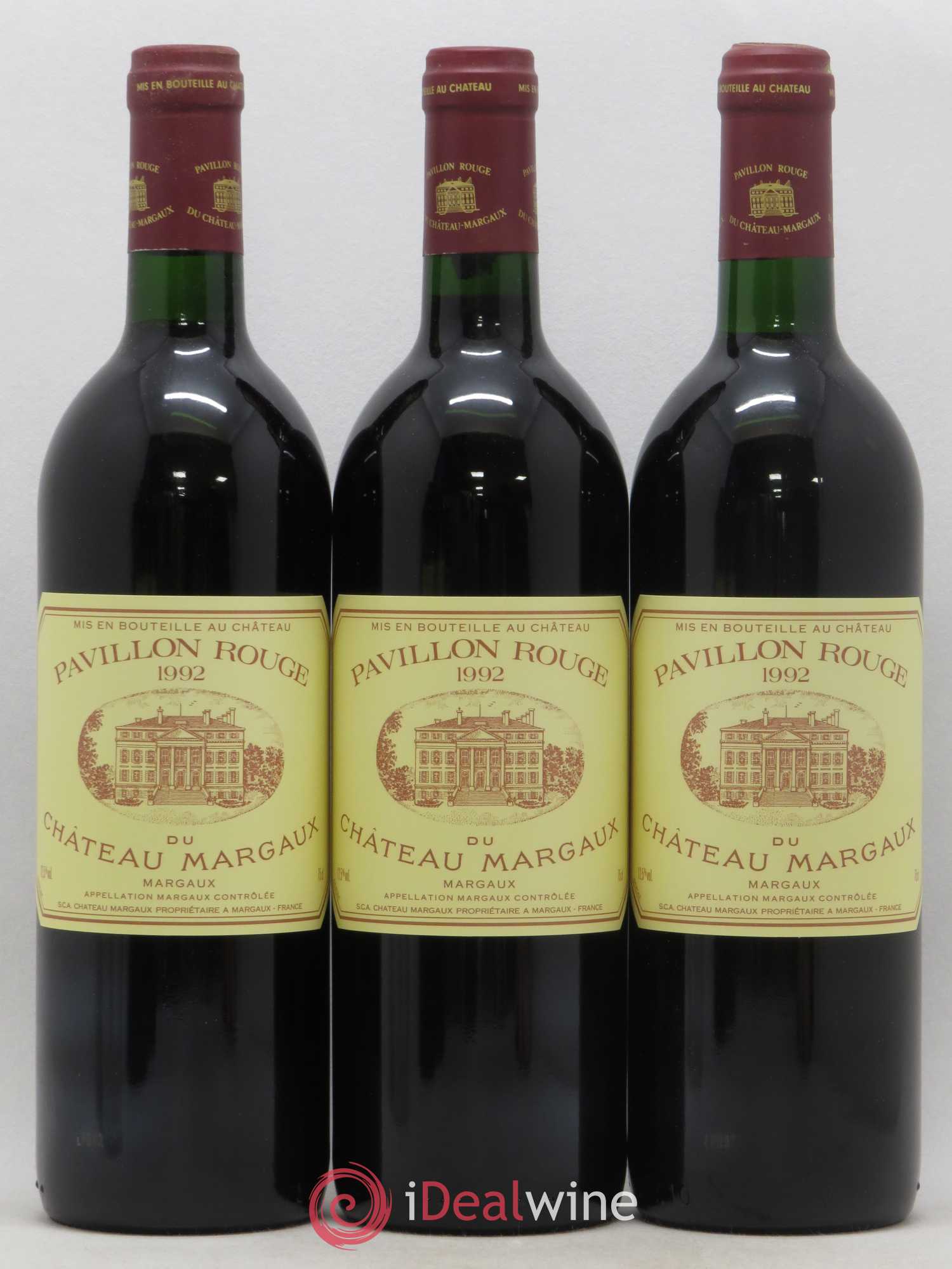 Pavillon Rouge du Château Margaux Second Vin 1992 - Lot de 12 bouteilles - 3